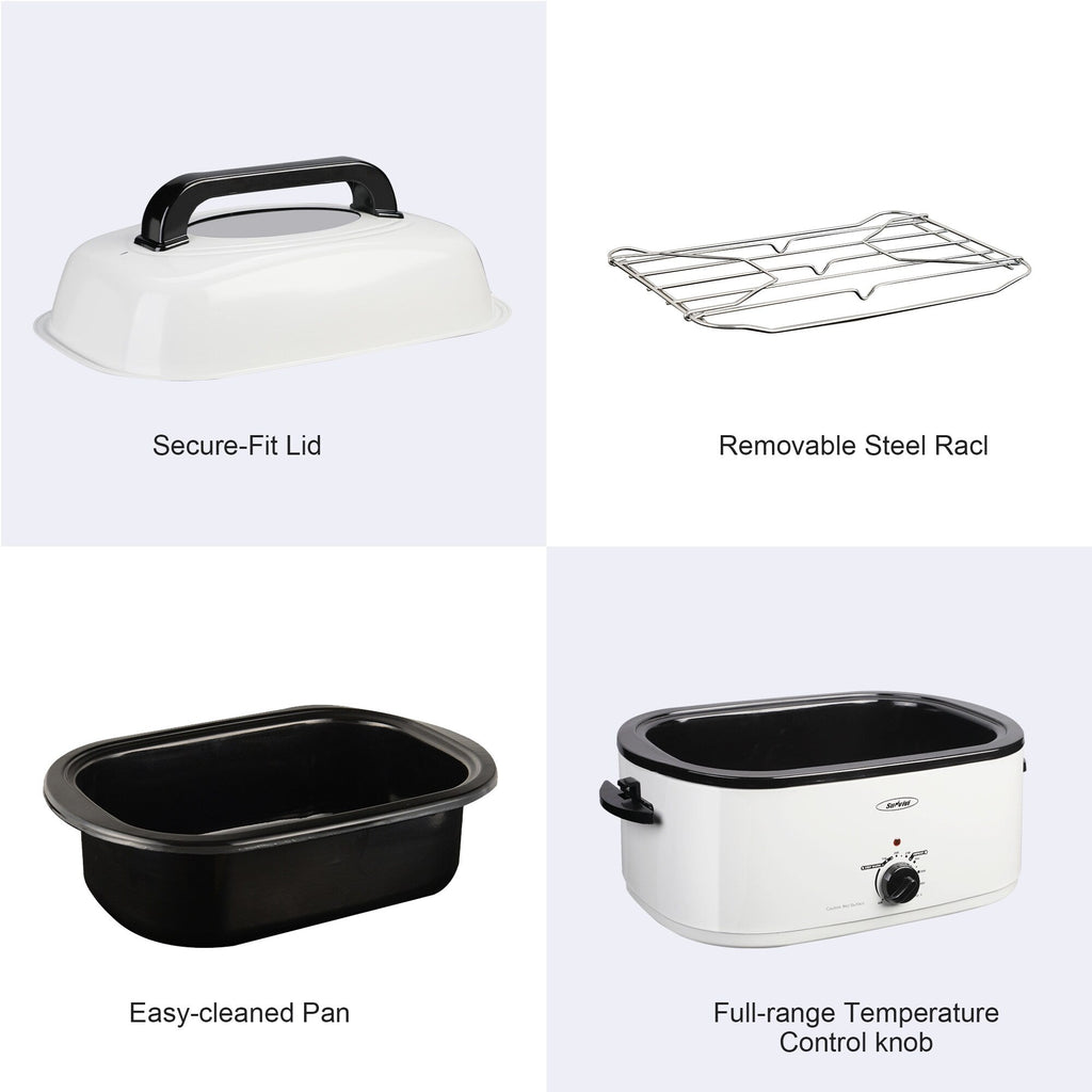 Royalcraft Roaster Oven with Removable Pan