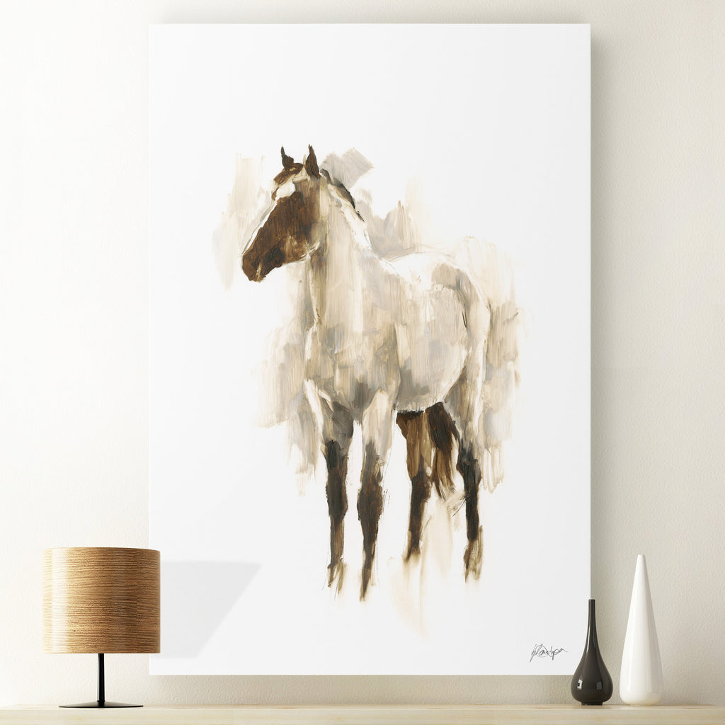 Rustic Horse II -Premium Gallery Wrapped Canvas