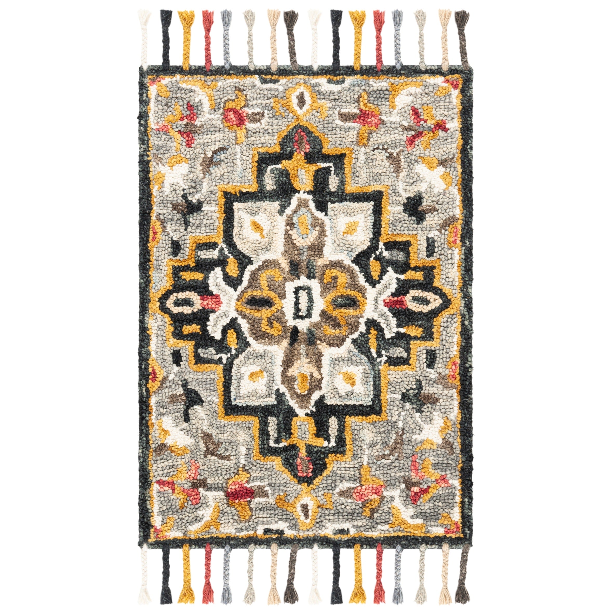 Tapis Adirondack Guillerma moderne abstrait vieilli SAFAVIEH
