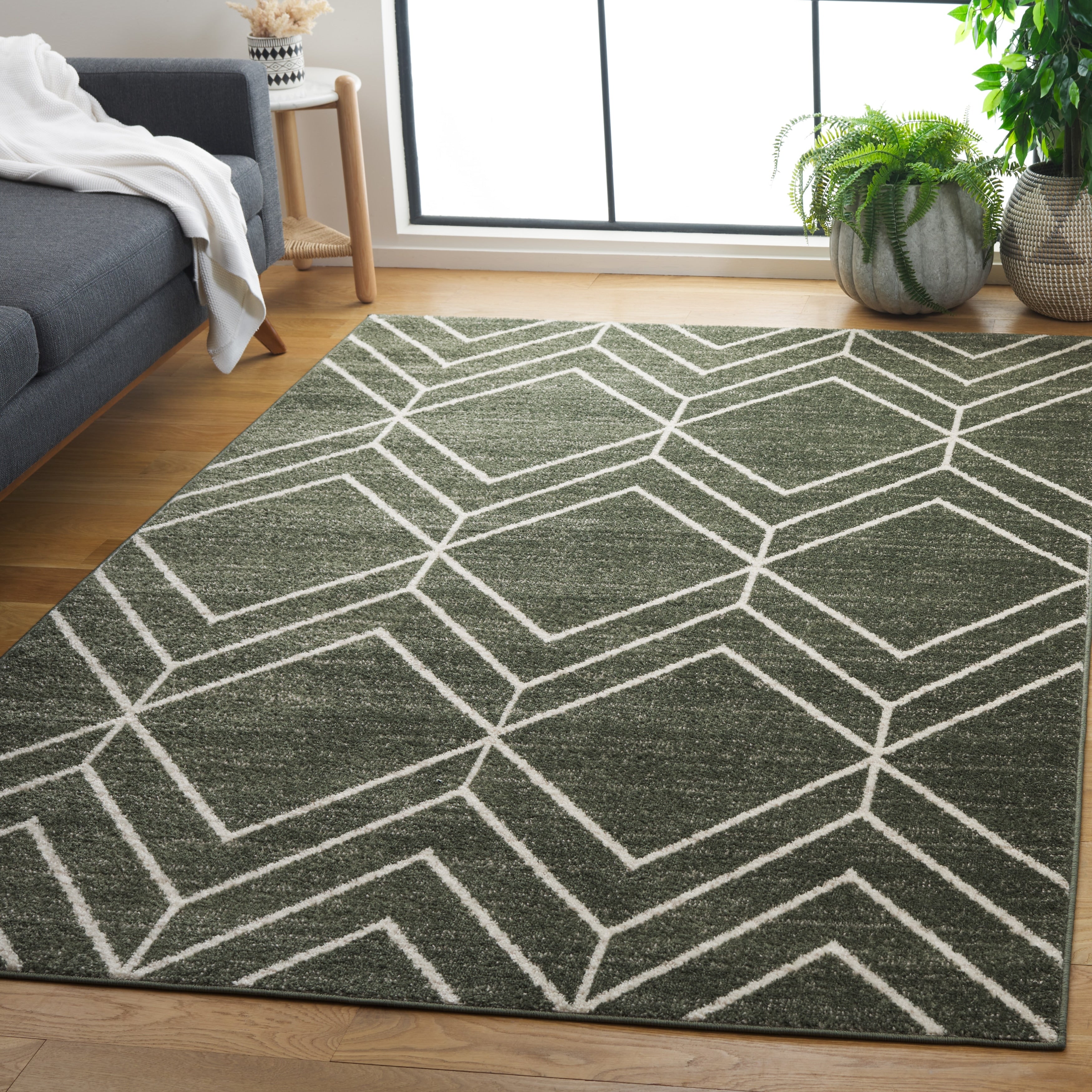 Tapis géométrique moderne SAFAVIEH Adirondack Juvelina