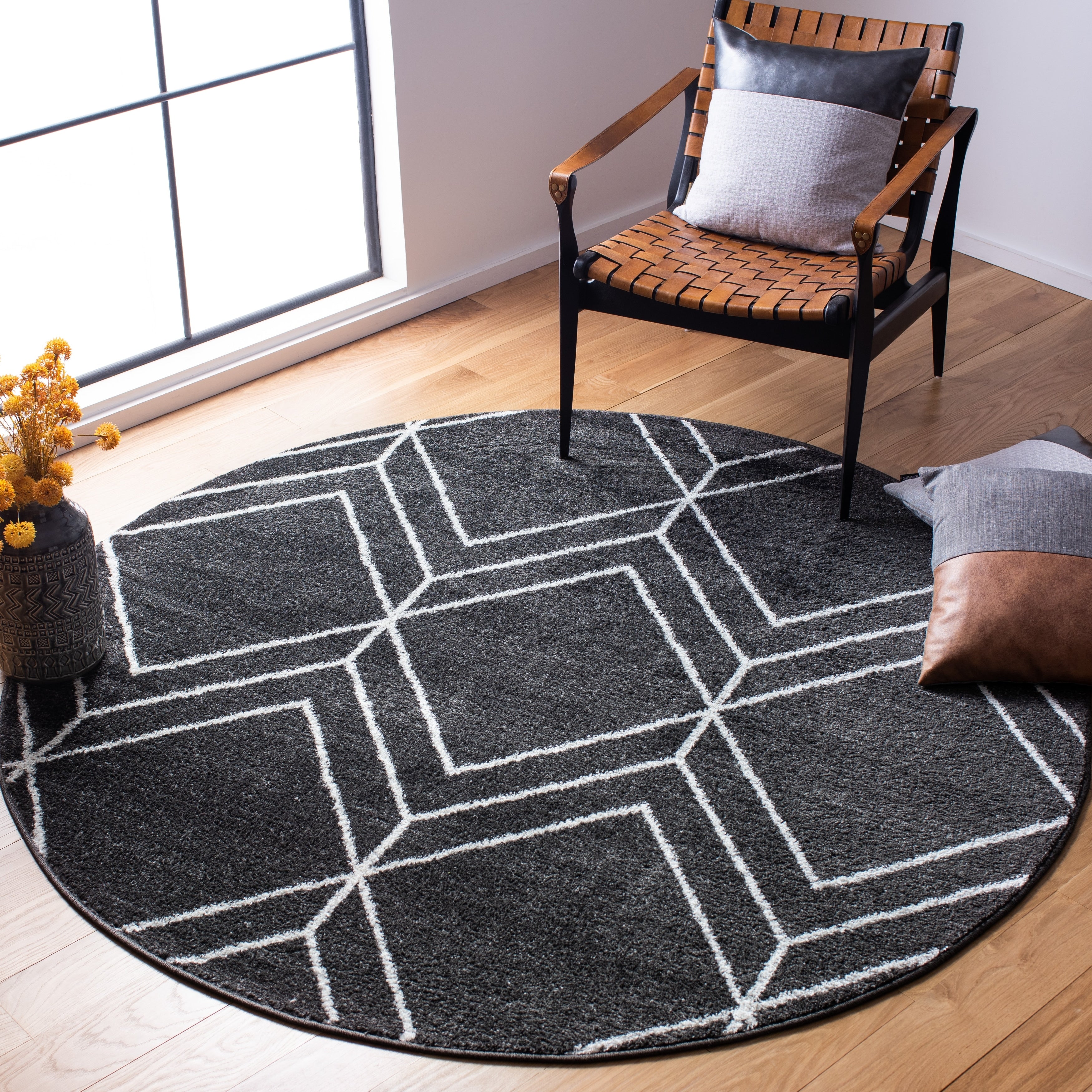 Tapis géométrique moderne SAFAVIEH Adirondack Juvelina