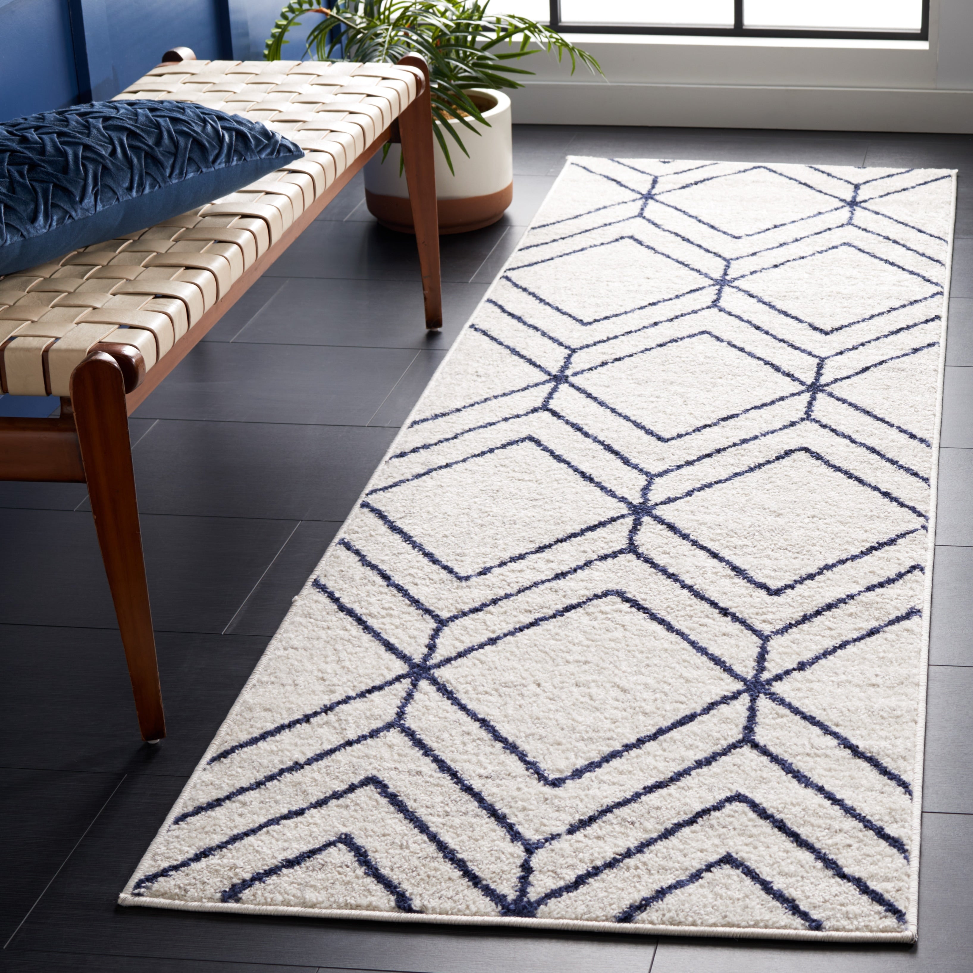 Tapis géométrique moderne SAFAVIEH Adirondack Juvelina