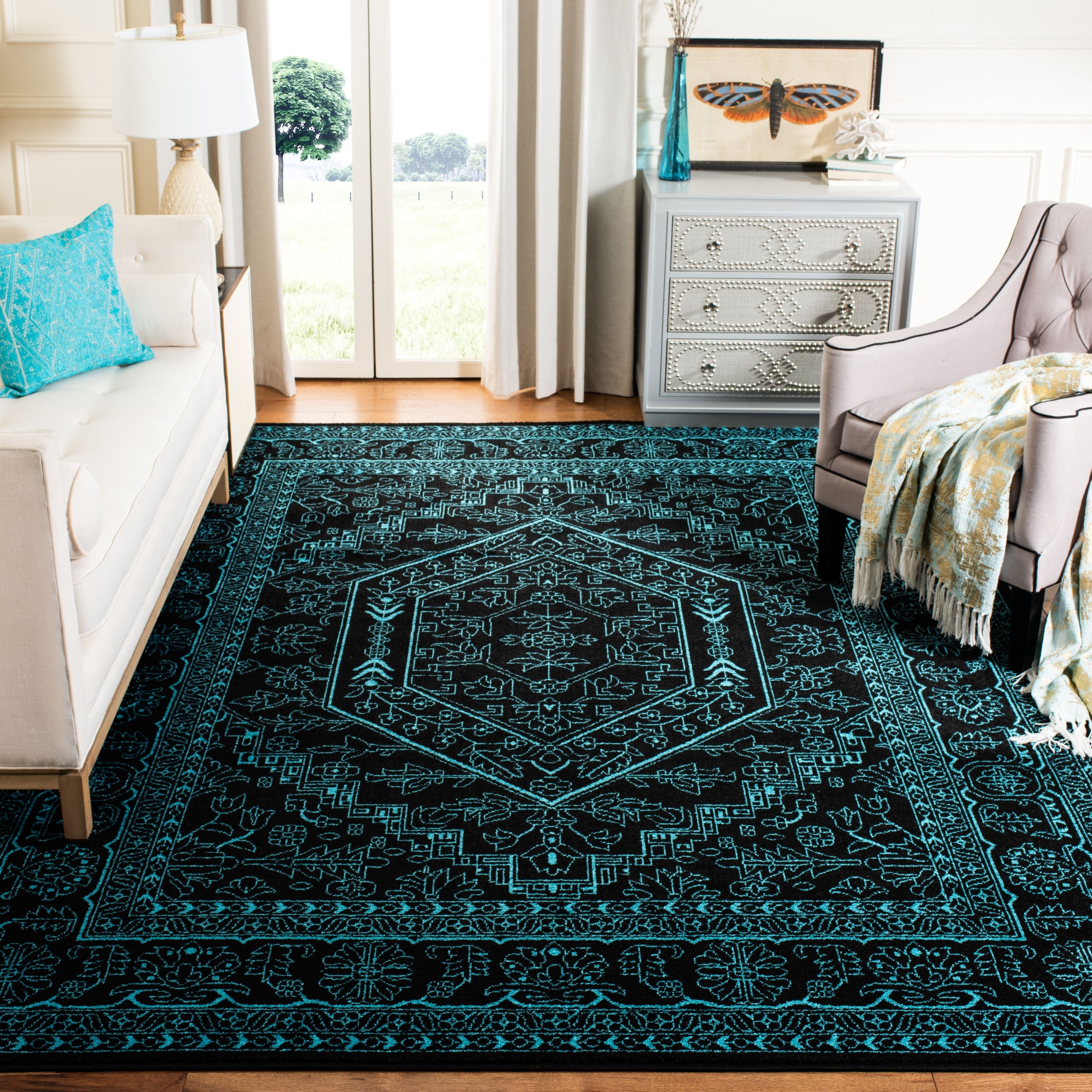 Tapis SAFAVIEH Adirondack Sian rustique à médaillon oriental