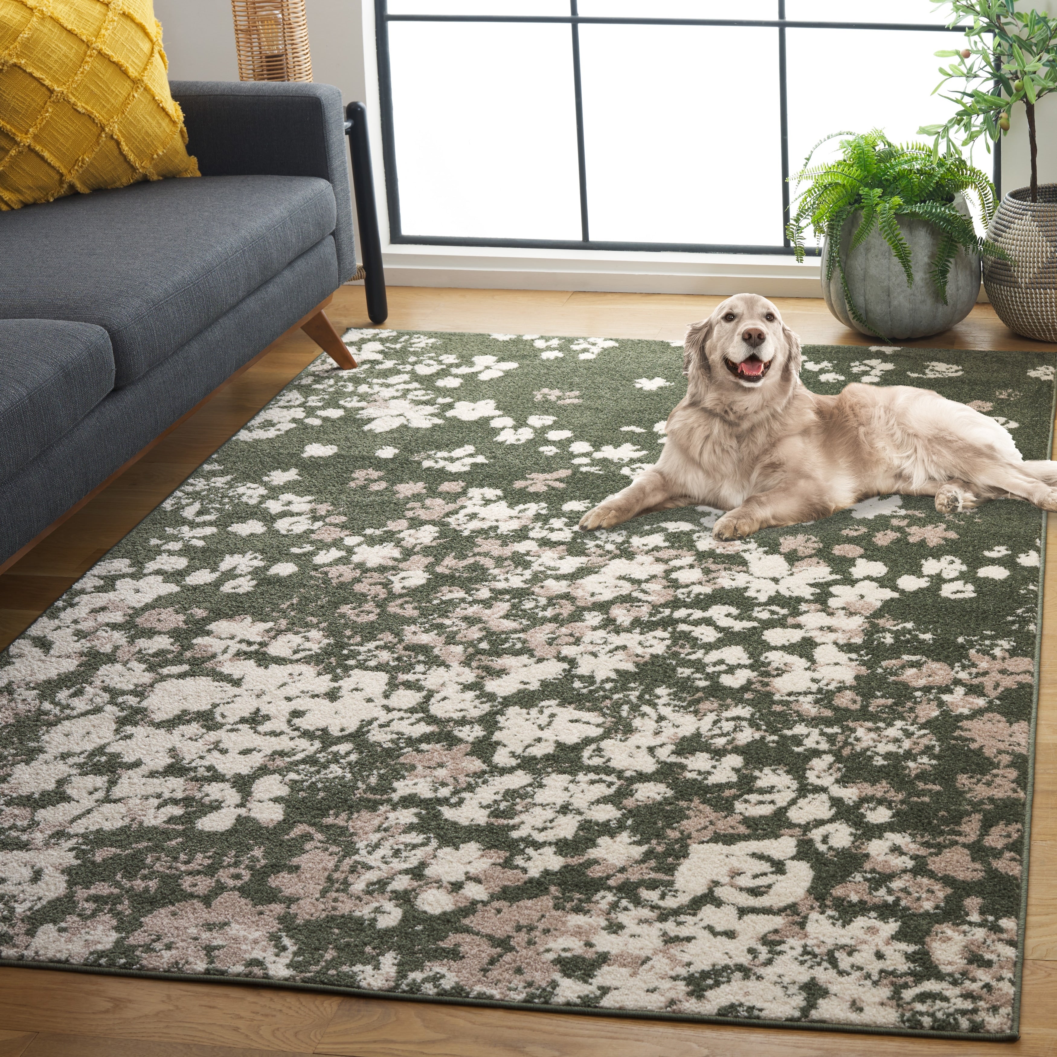 Tapis Adirondack Venelina vintage à motif floral SAFAVIEH