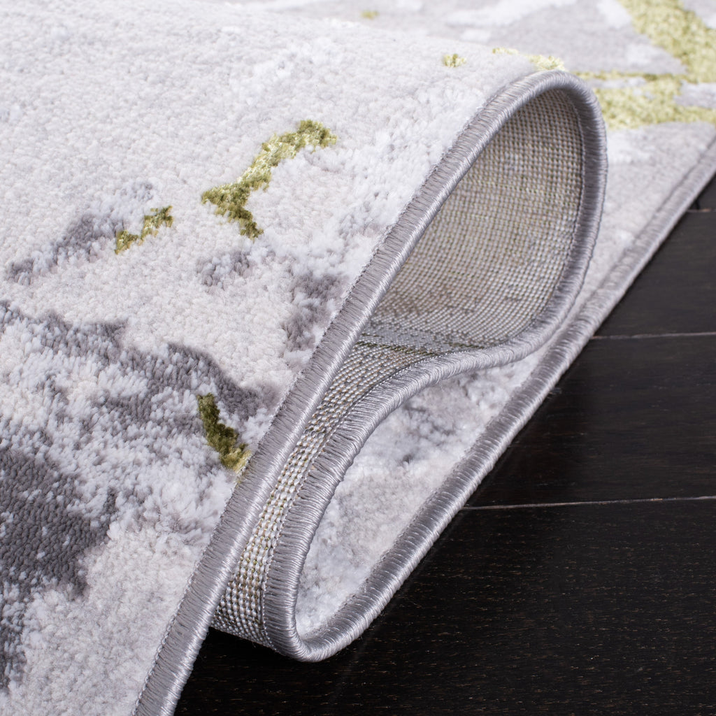 Tapis SAFAVIEH Amelia Alli moderne abstrait à l'aspect vieilli