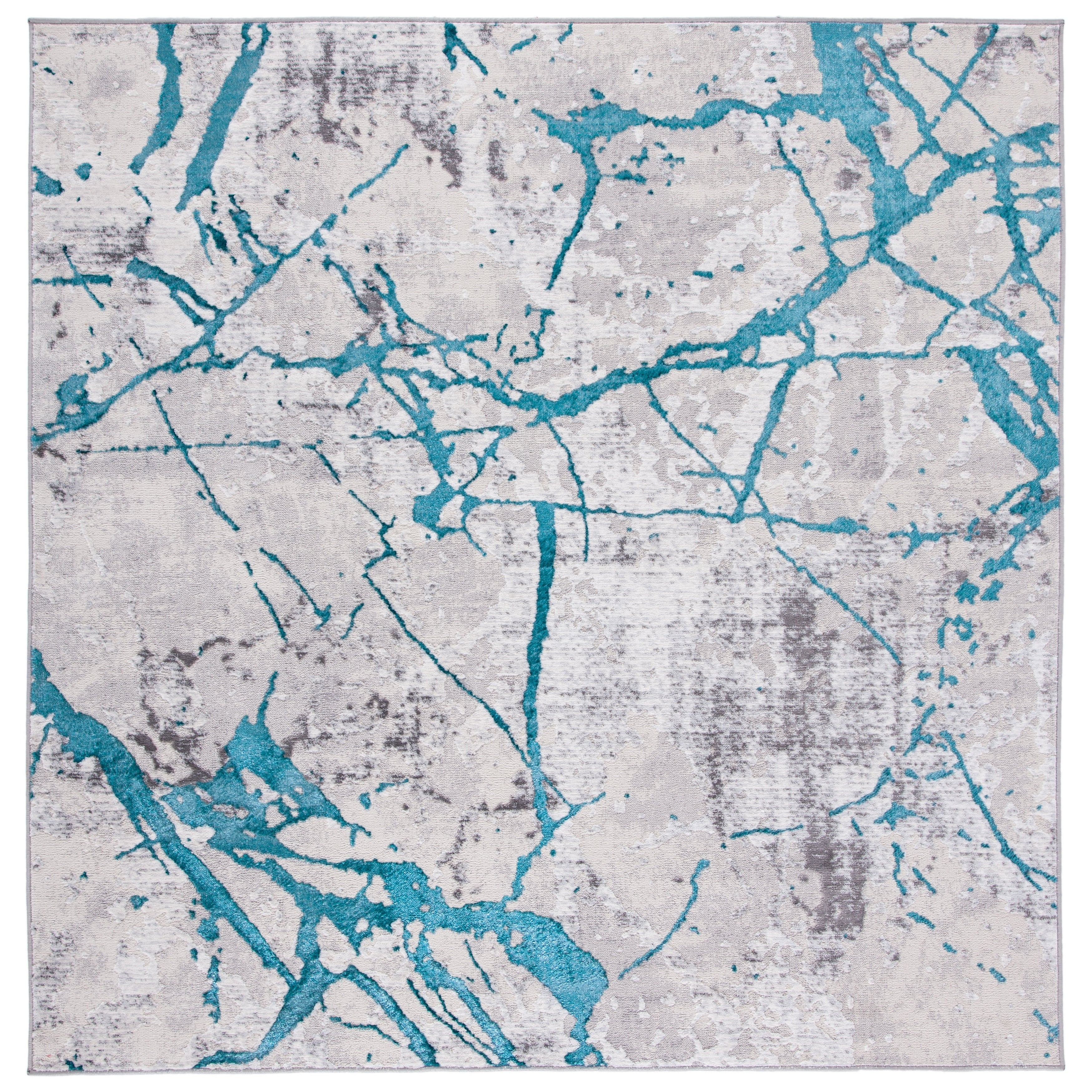 Tapis SAFAVIEH Amelia Alli moderne abstrait à l'aspect vieilli