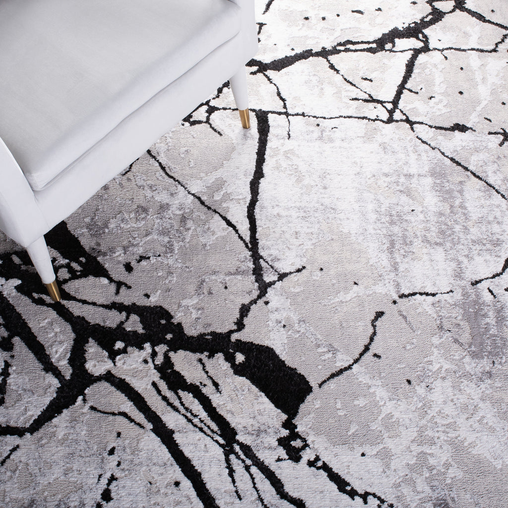 Tapis SAFAVIEH Amelia Alli moderne abstrait à l'aspect vieilli