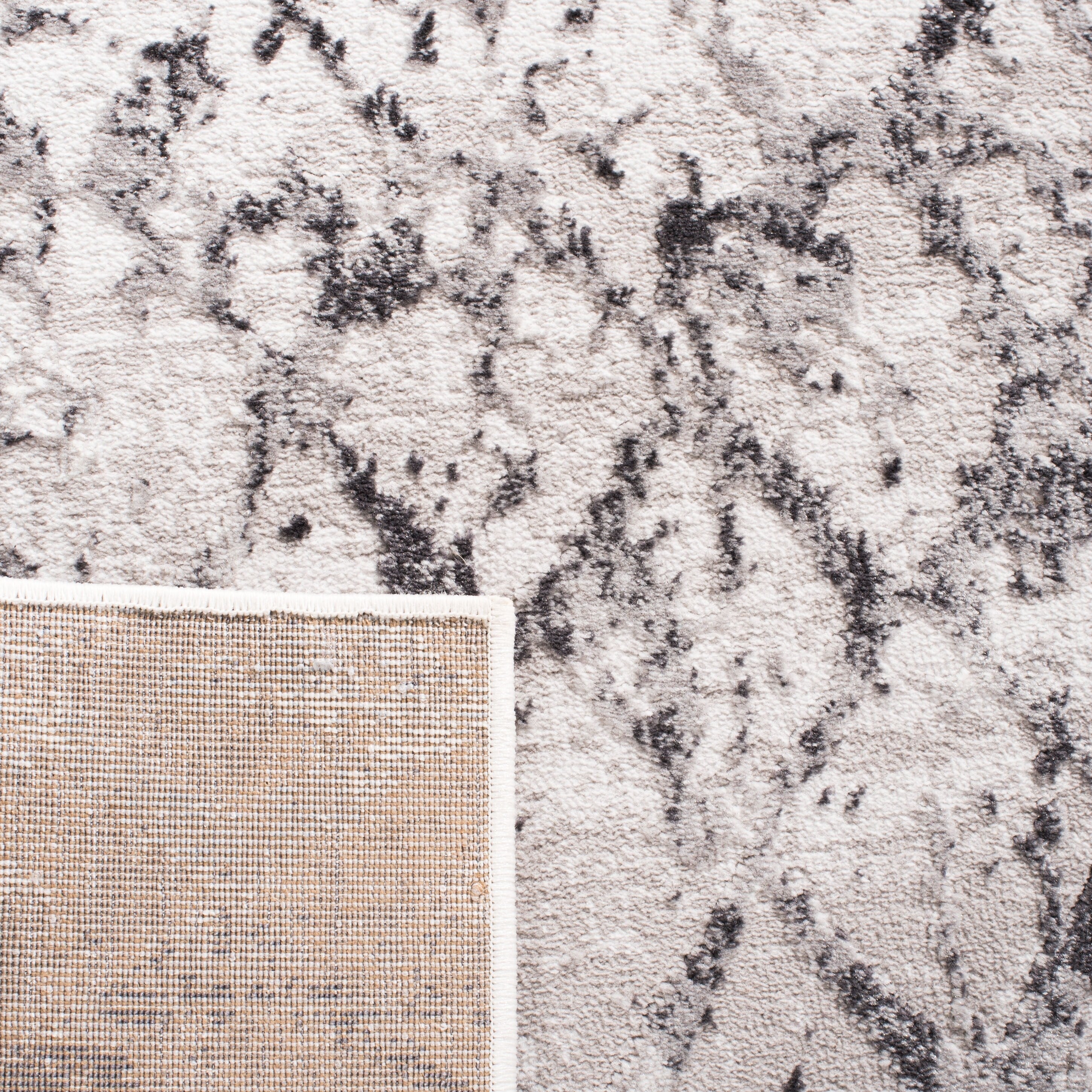 SAFAVIEH Amelia Selvete Tapis moderne en treillis vieilli