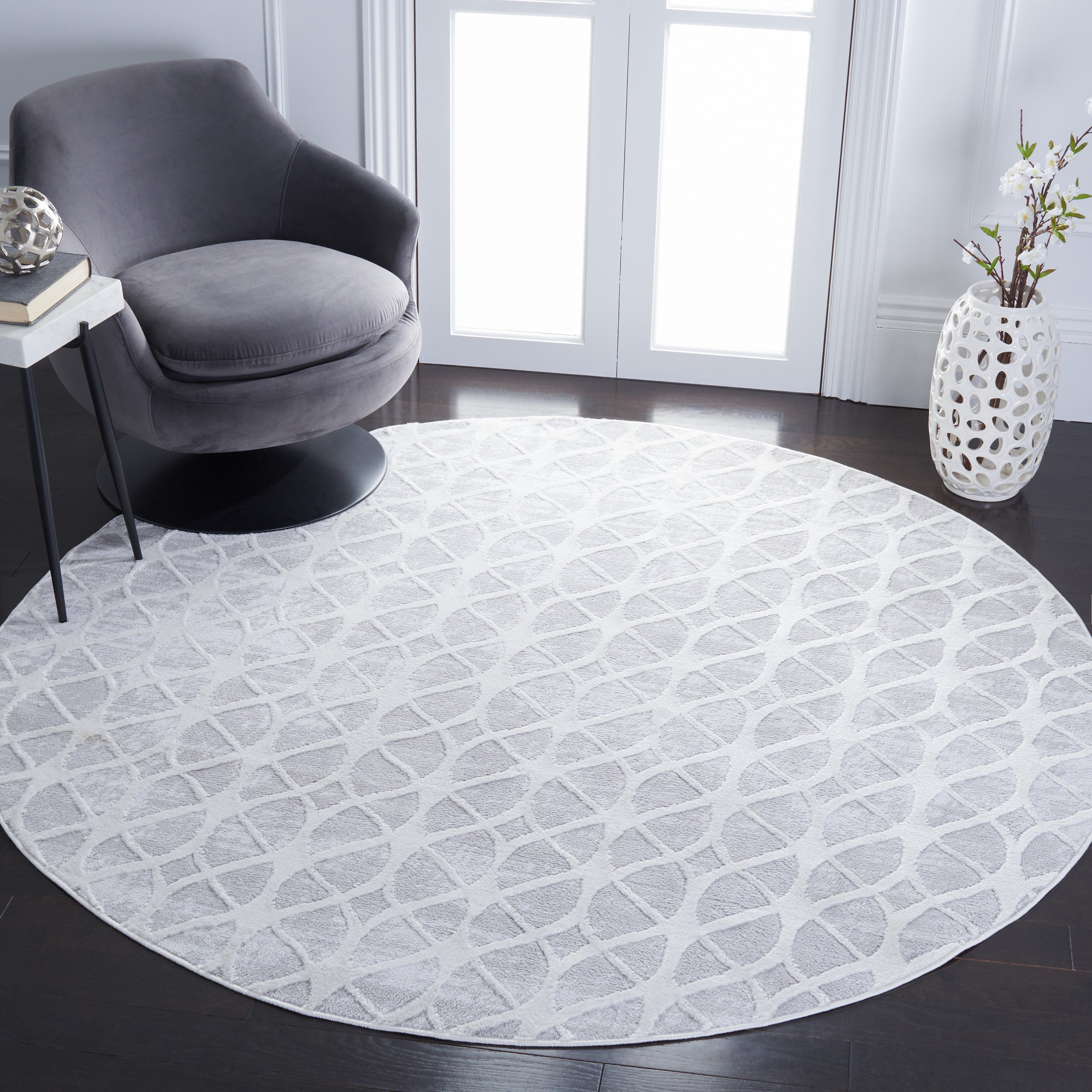 Tapis SAFAVIEH Amelia Tanasa géométrique à l'aspect vieilli