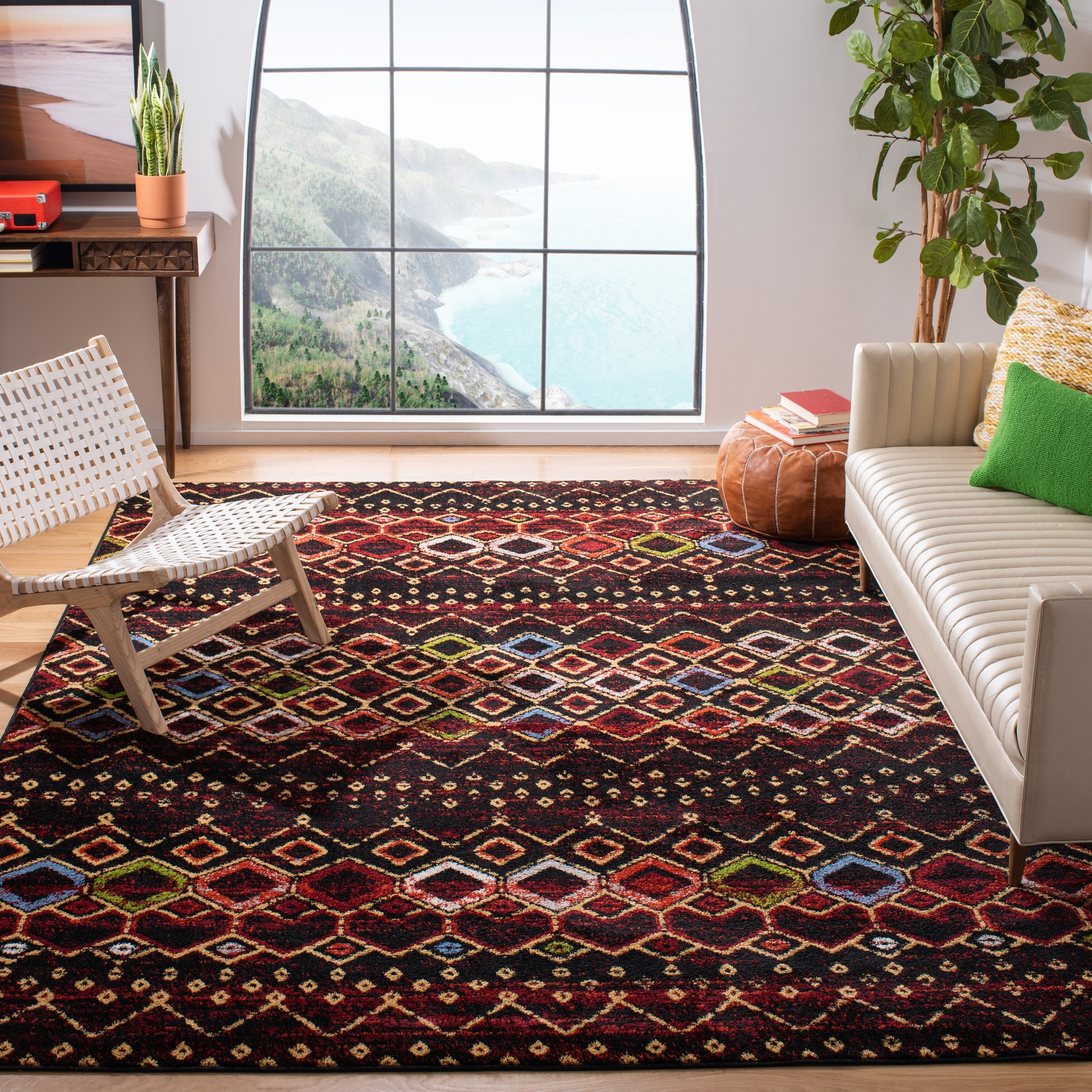 SAFAVIEH Tapis Boho Marocain Amsterdam Iskra