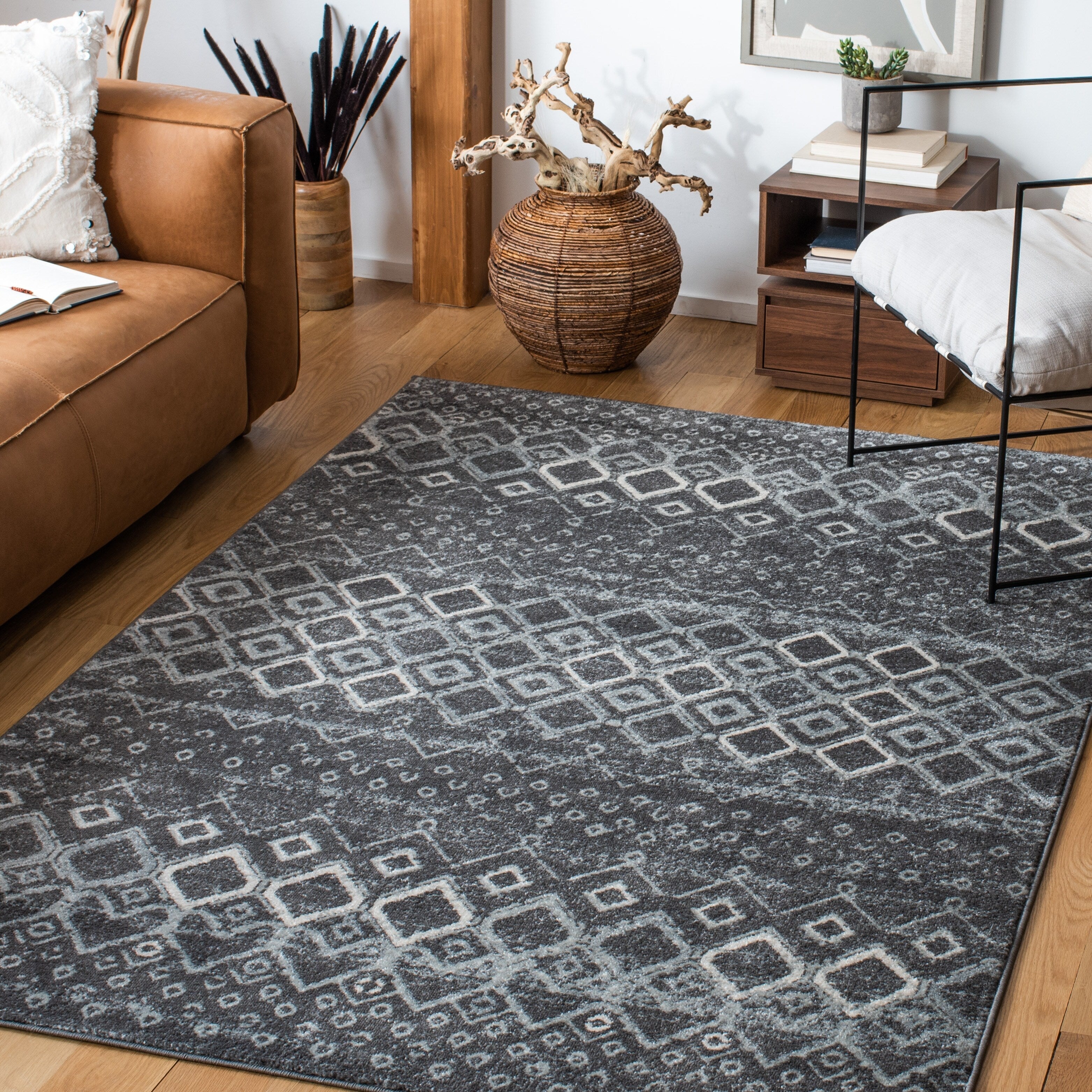 SAFAVIEH Tapis Boho Marocain Amsterdam Iskra