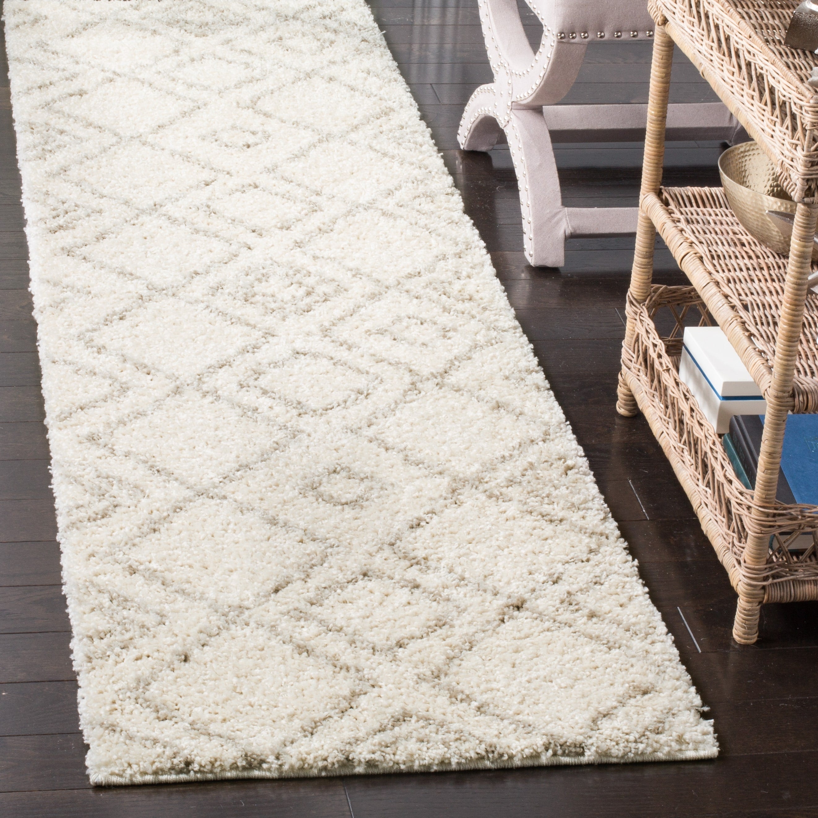 Tapis SAFAVIEH Arizona Shag Eyvor de 3 cm d'épaisseur