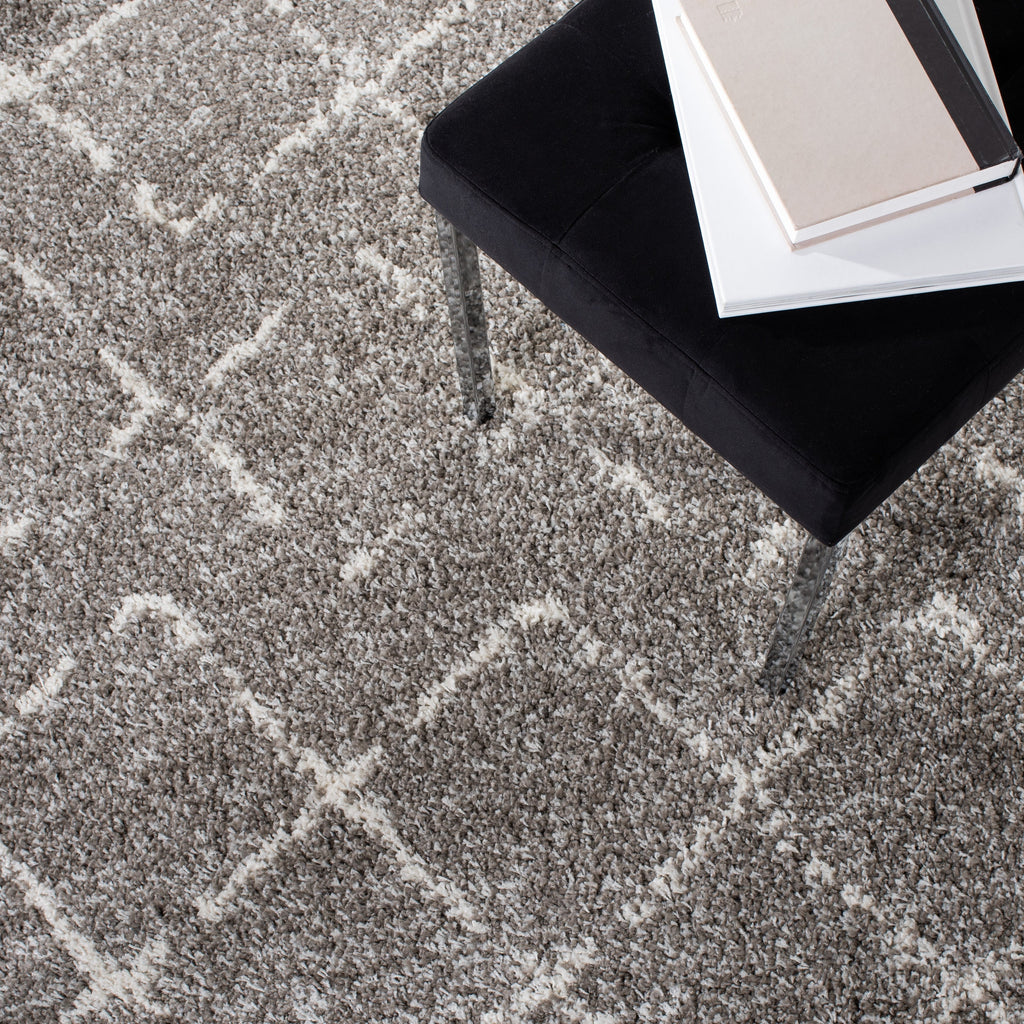 Tapis SAFAVIEH Arizona Shag Ghinwa de 3 cm d'épaisseur