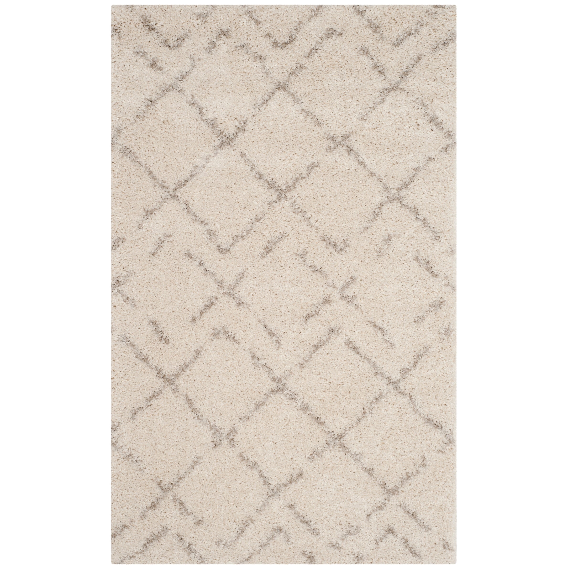 Tapis SAFAVIEH Arizona Shag Ghinwa de 3 cm d'épaisseur