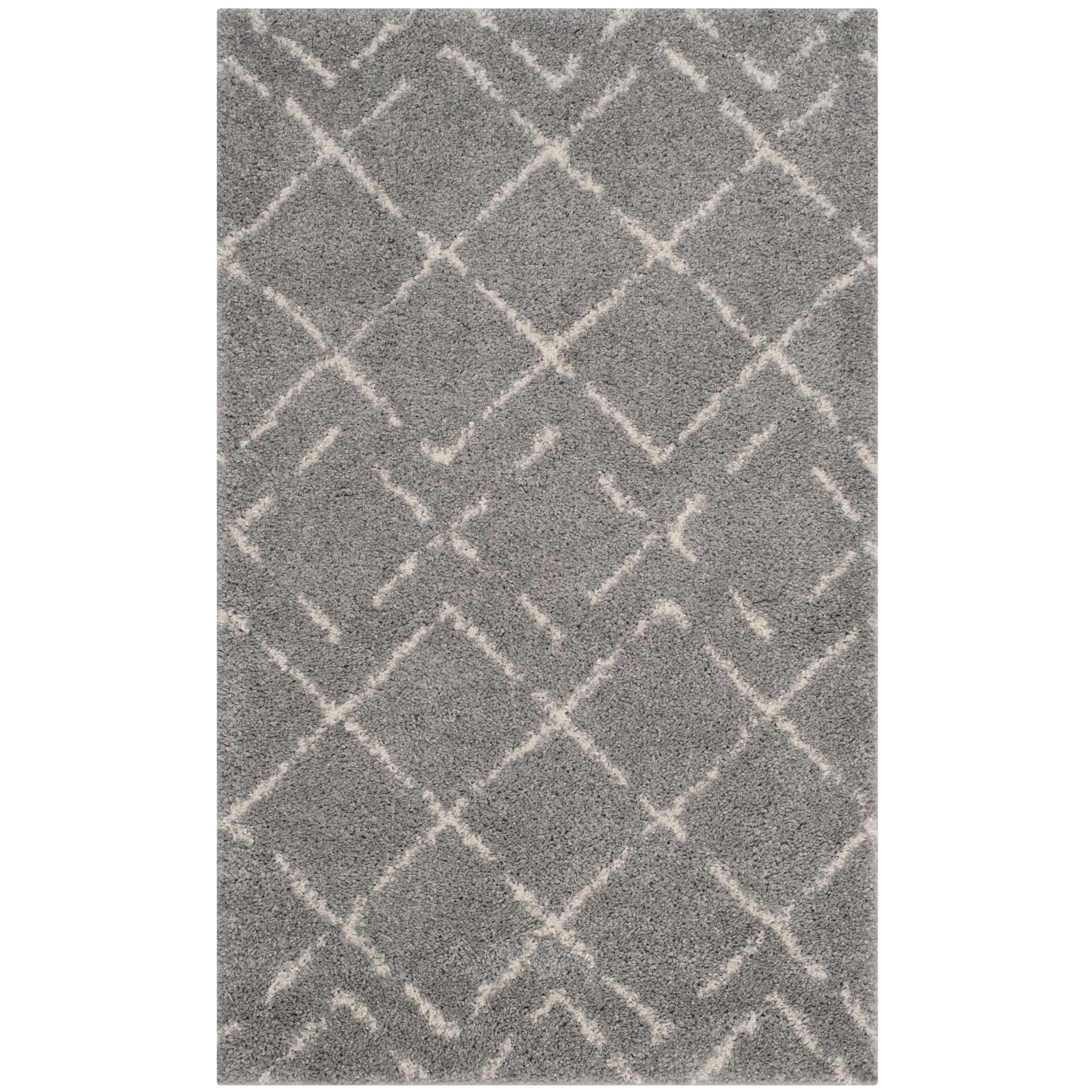 Tapis SAFAVIEH Arizona Shag Ghinwa de 3 cm d'épaisseur