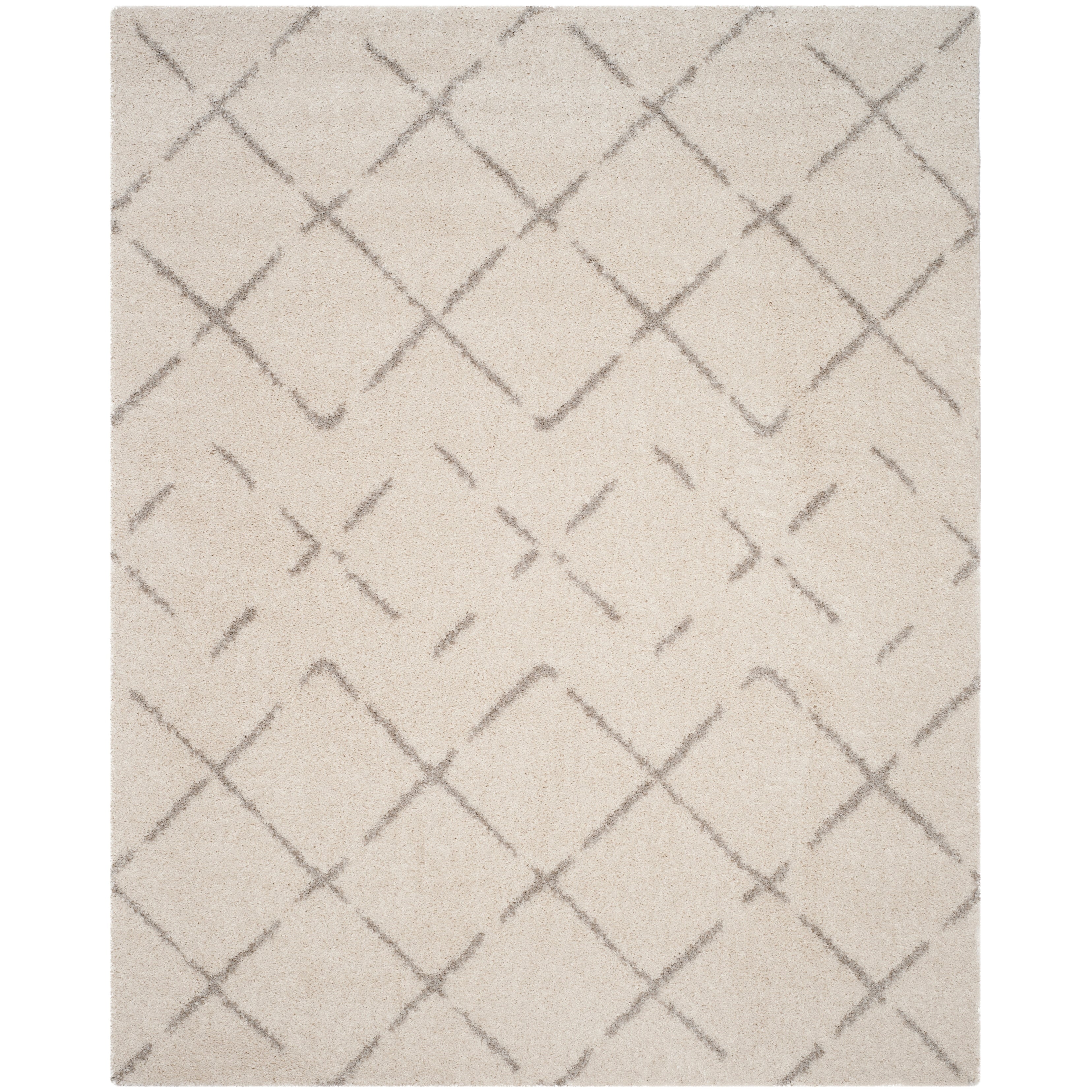 Tapis SAFAVIEH Arizona Shag Ghinwa de 3 cm d'épaisseur