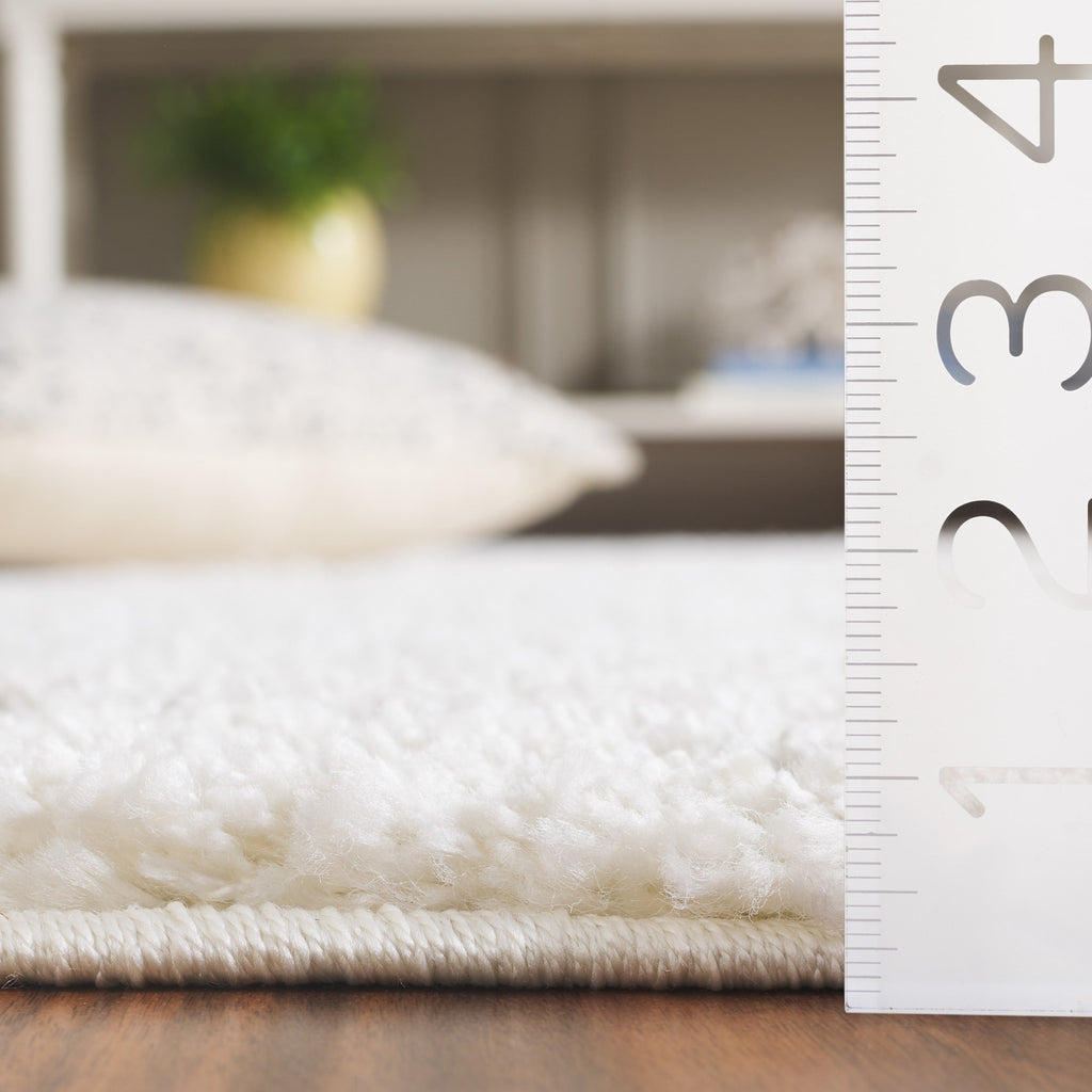 Tapis SAFAVIEH Arizona Shag Ghinwa de 3 cm d'épaisseur