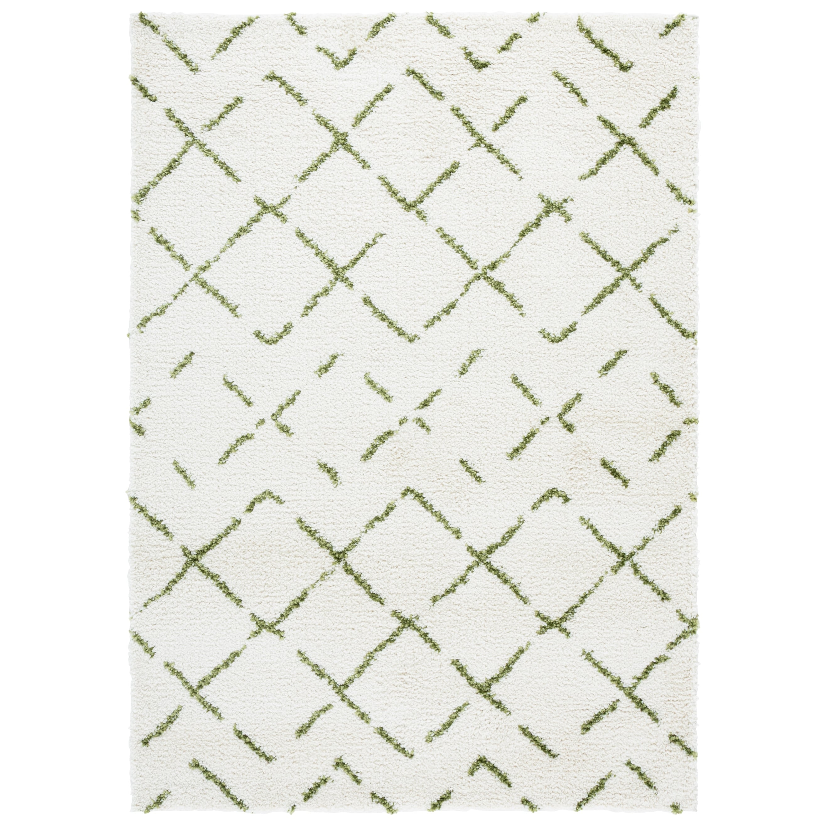 Tapis SAFAVIEH Arizona Shag Ghinwa de 3 cm d'épaisseur