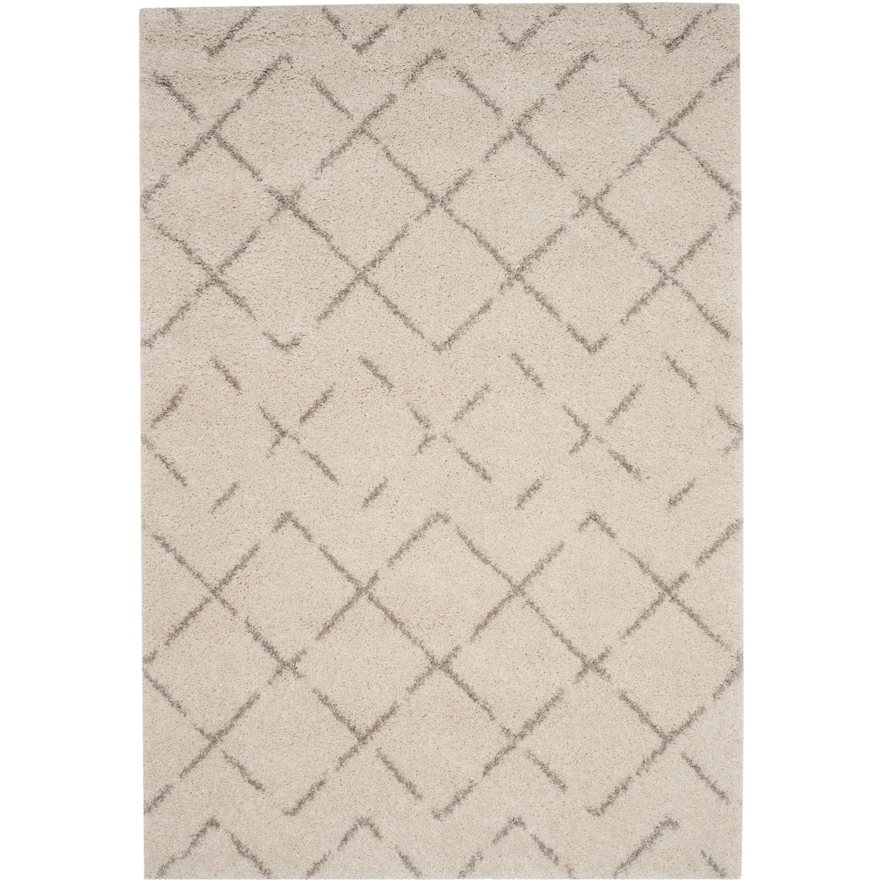 Tapis SAFAVIEH Arizona Shag Ghinwa de 3 cm d'épaisseur