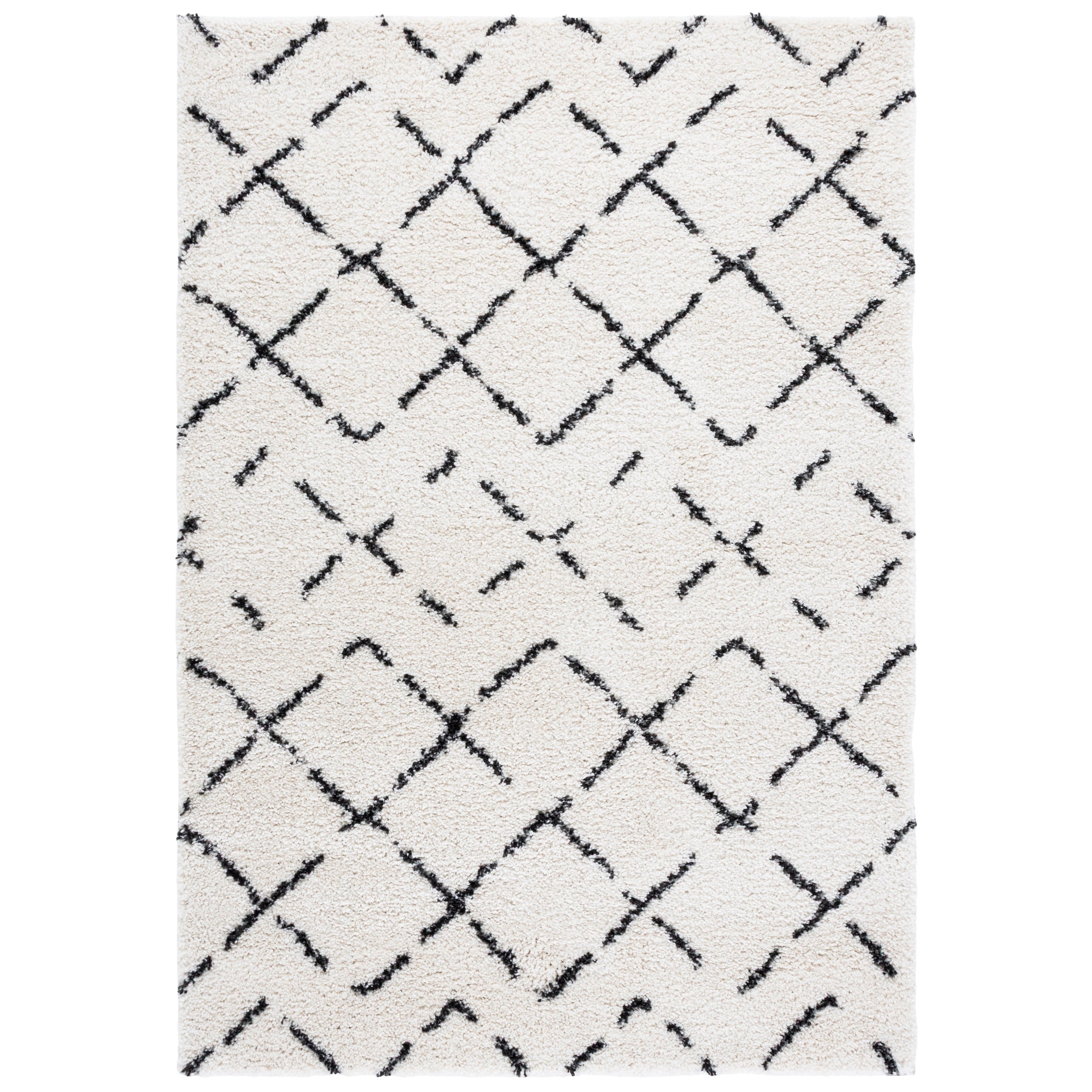 Tapis SAFAVIEH Arizona Shag Ghinwa de 3 cm d'épaisseur