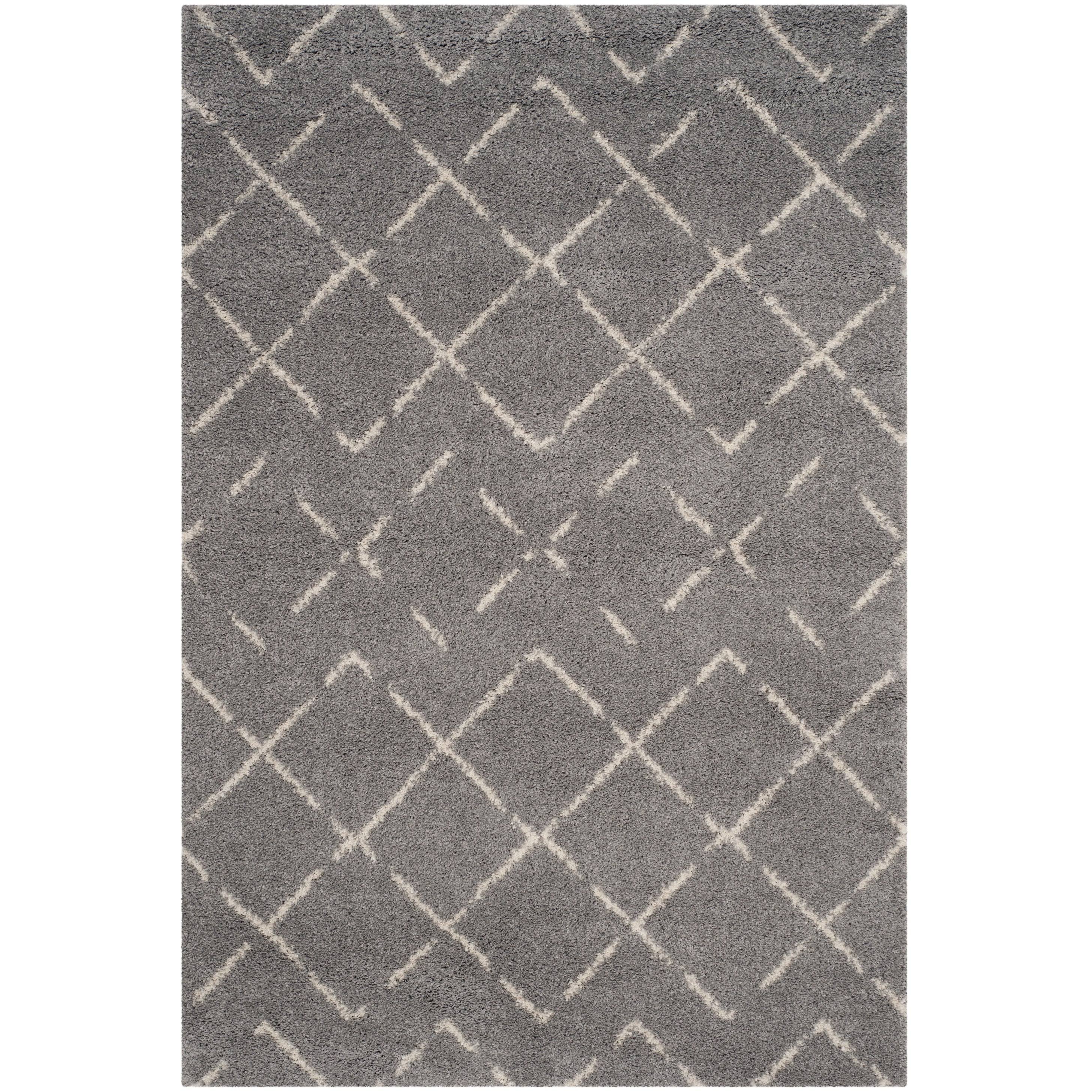Tapis SAFAVIEH Arizona Shag Ghinwa de 3 cm d'épaisseur