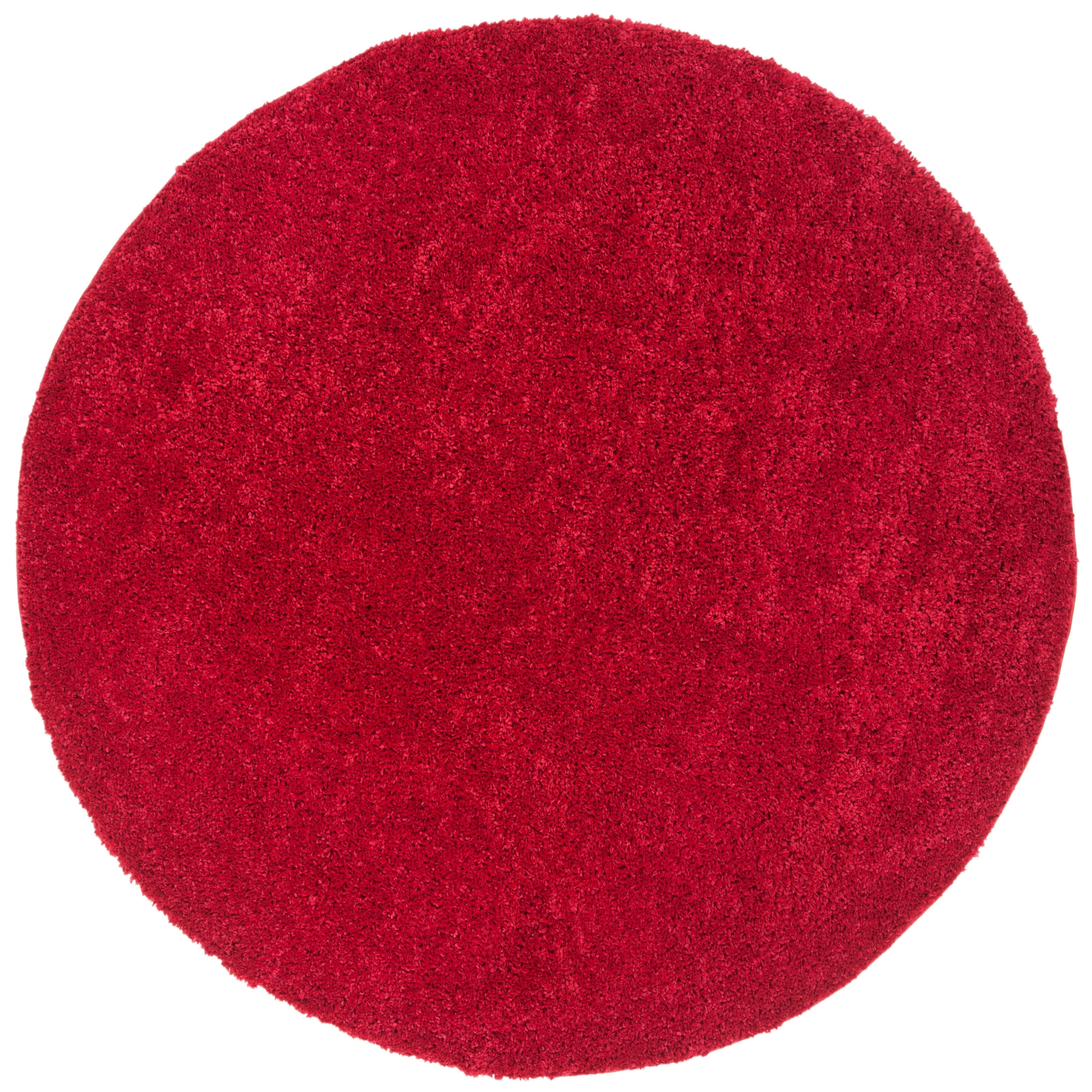 Tapis SAFAVIEH August Wilhelma Shag uni de 3 cm d'épaisseur
