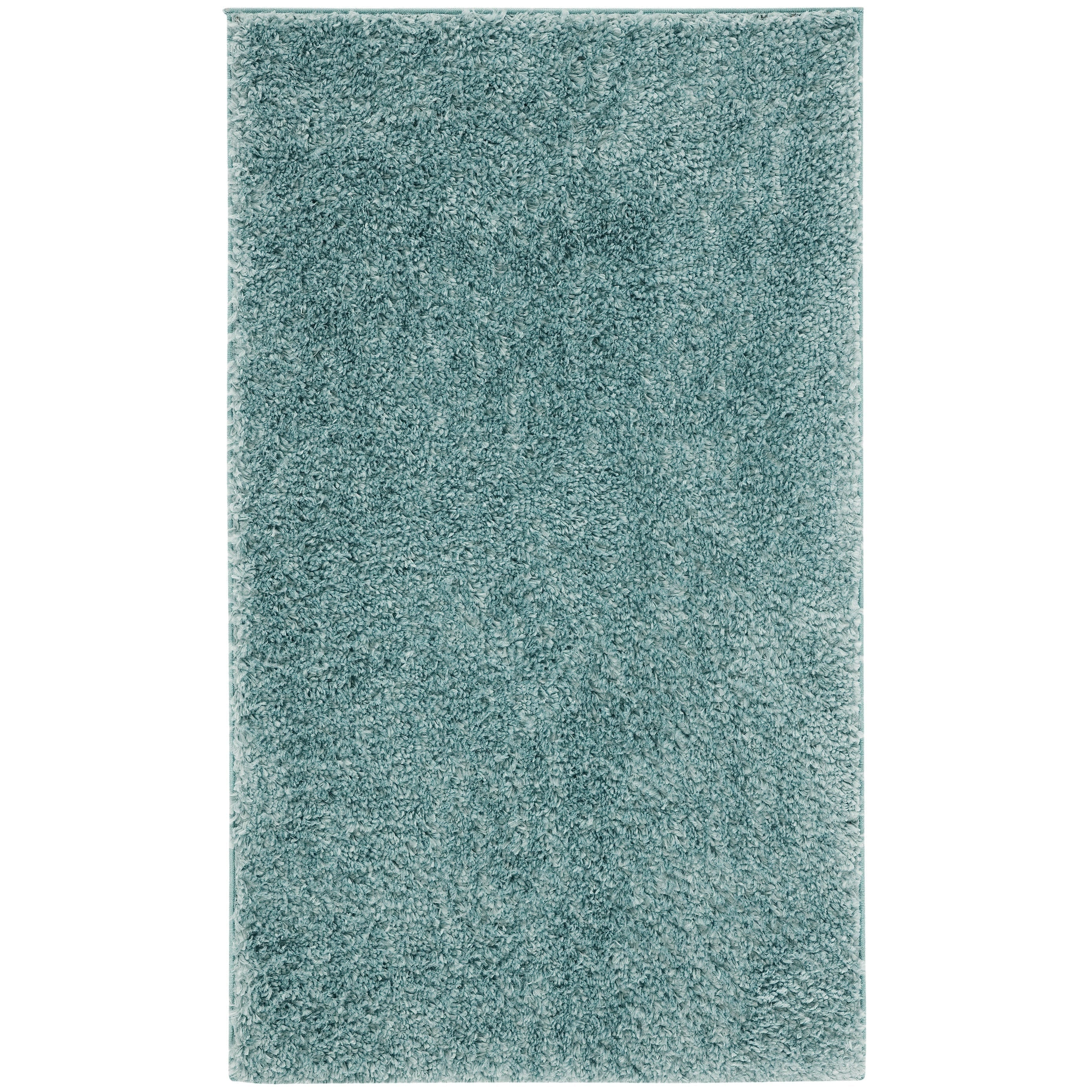 Tapis SAFAVIEH August Wilhelma Shag uni de 3 cm d'épaisseur