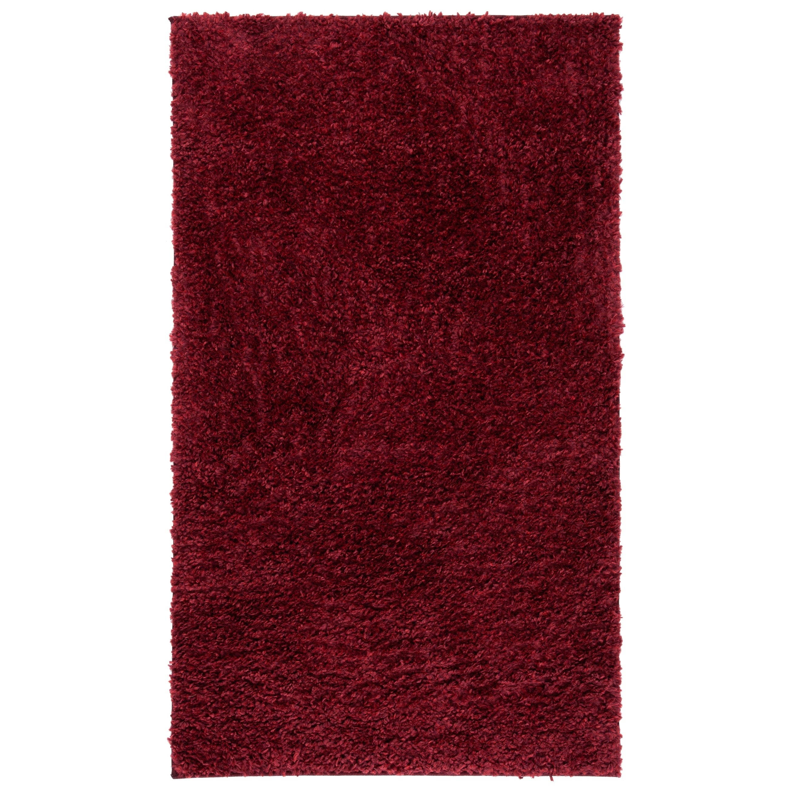 Tapis SAFAVIEH August Wilhelma Shag uni de 3 cm d'épaisseur