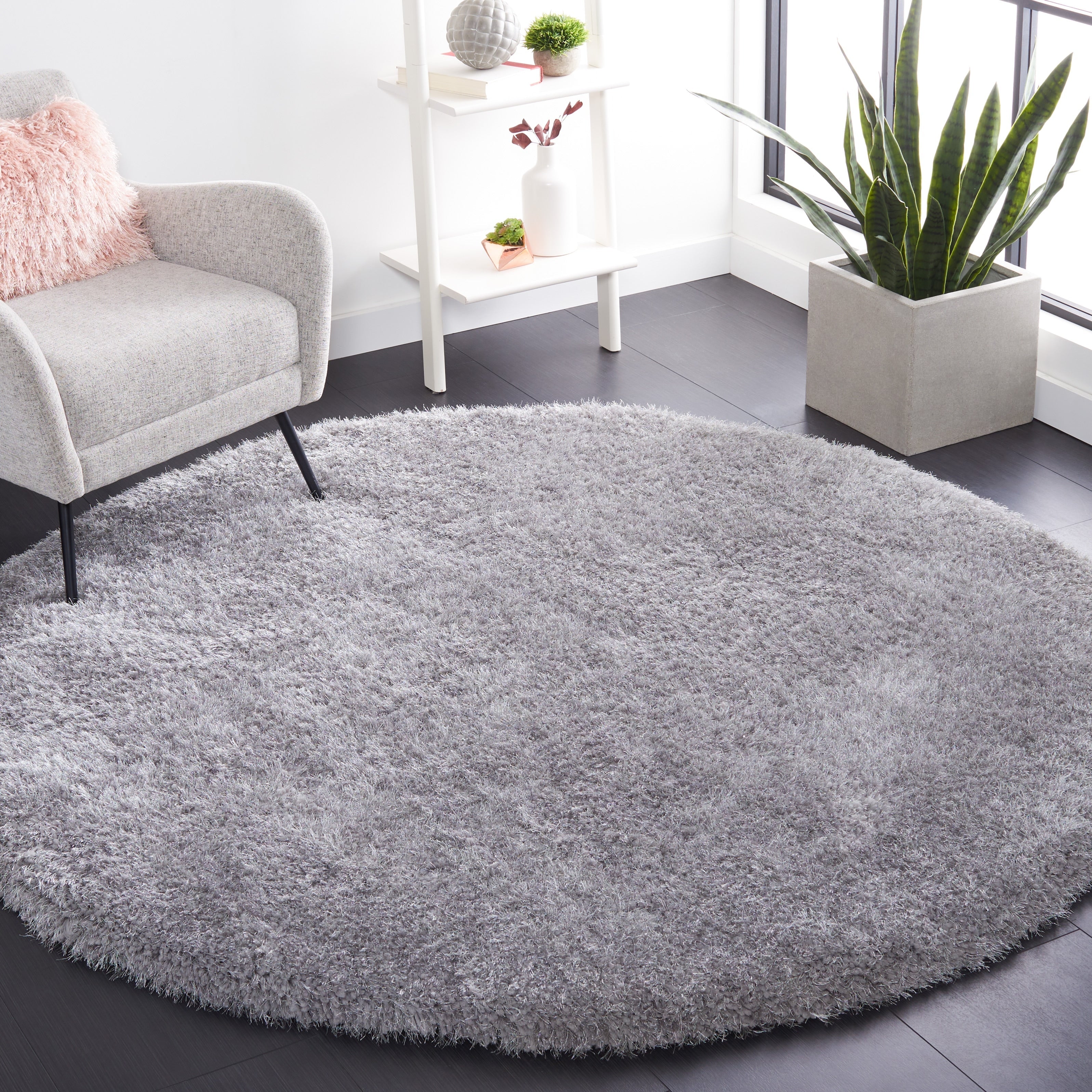 Tapis SAFAVIEH Bahija Rudina Luxe Shaggy de 7,6 cm d'épaisseur