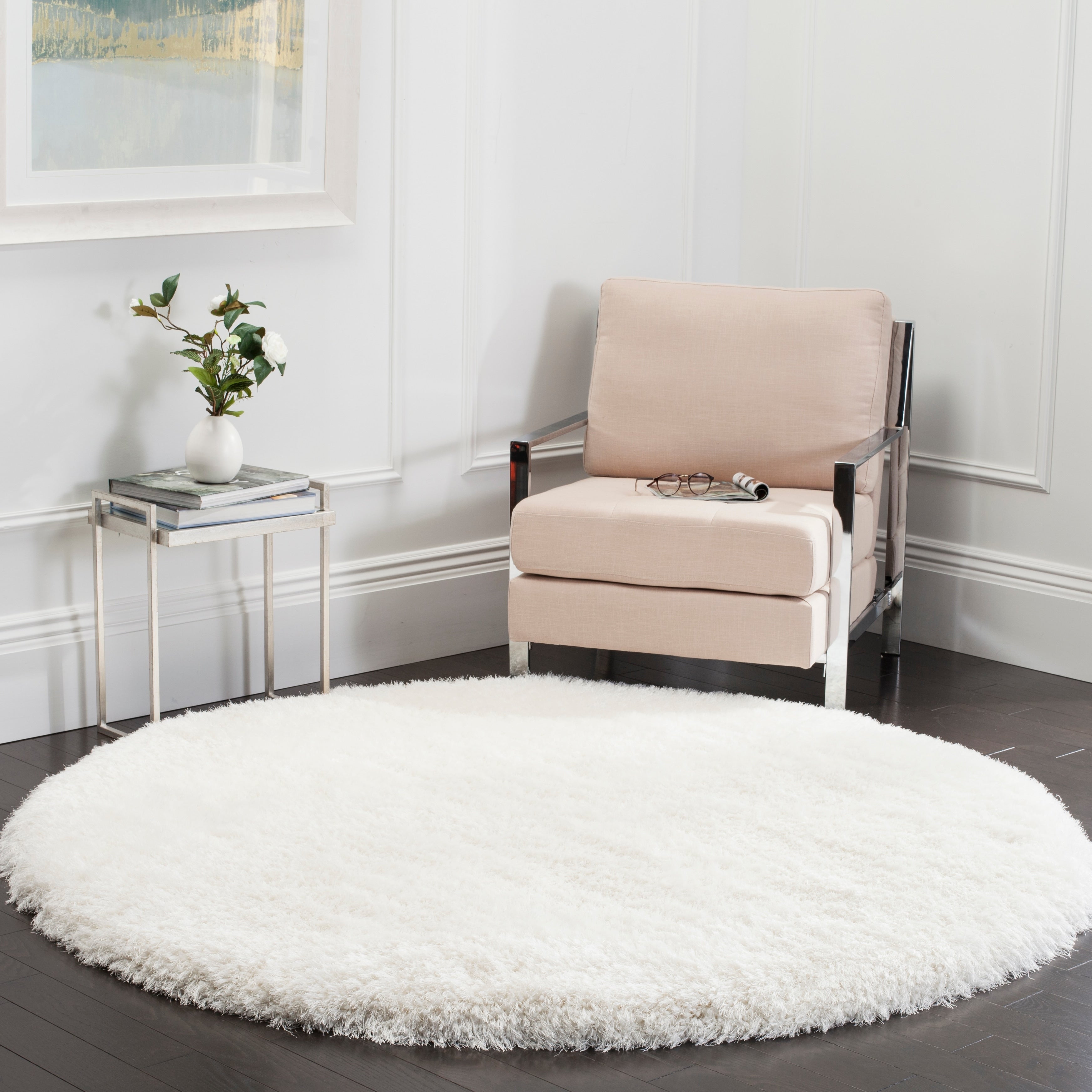 Tapis SAFAVIEH Bahija Rudina Luxe Shaggy de 7,6 cm d'épaisseur