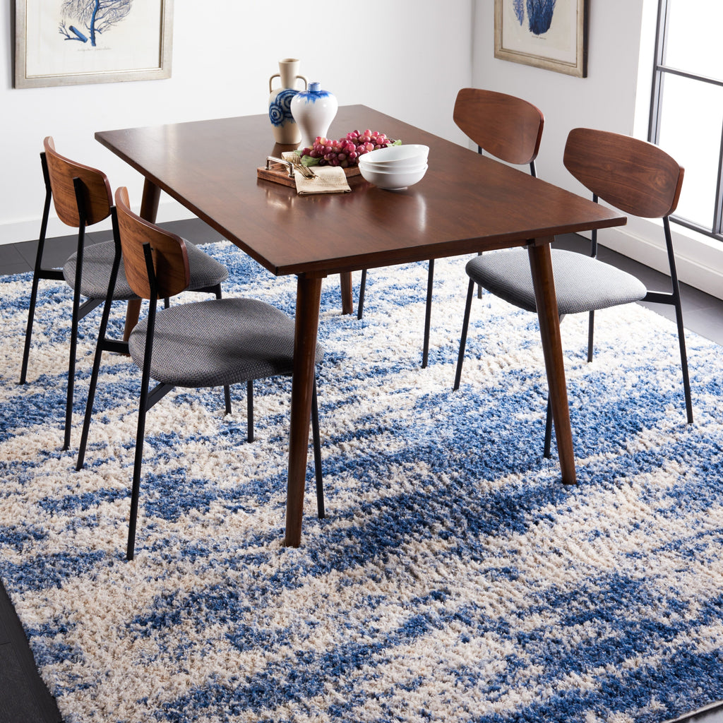 Tapis berbère Shag Tikvah moderne SAFAVIEH de 3 cm d'épaisseur