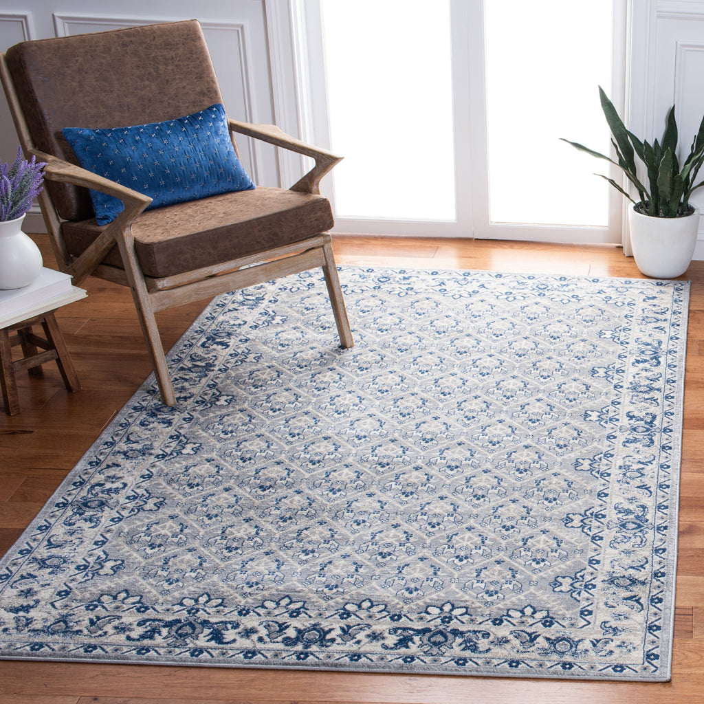 Tapis SAFAVIEH Brentwood Paunica à motif damassé oriental et treillis