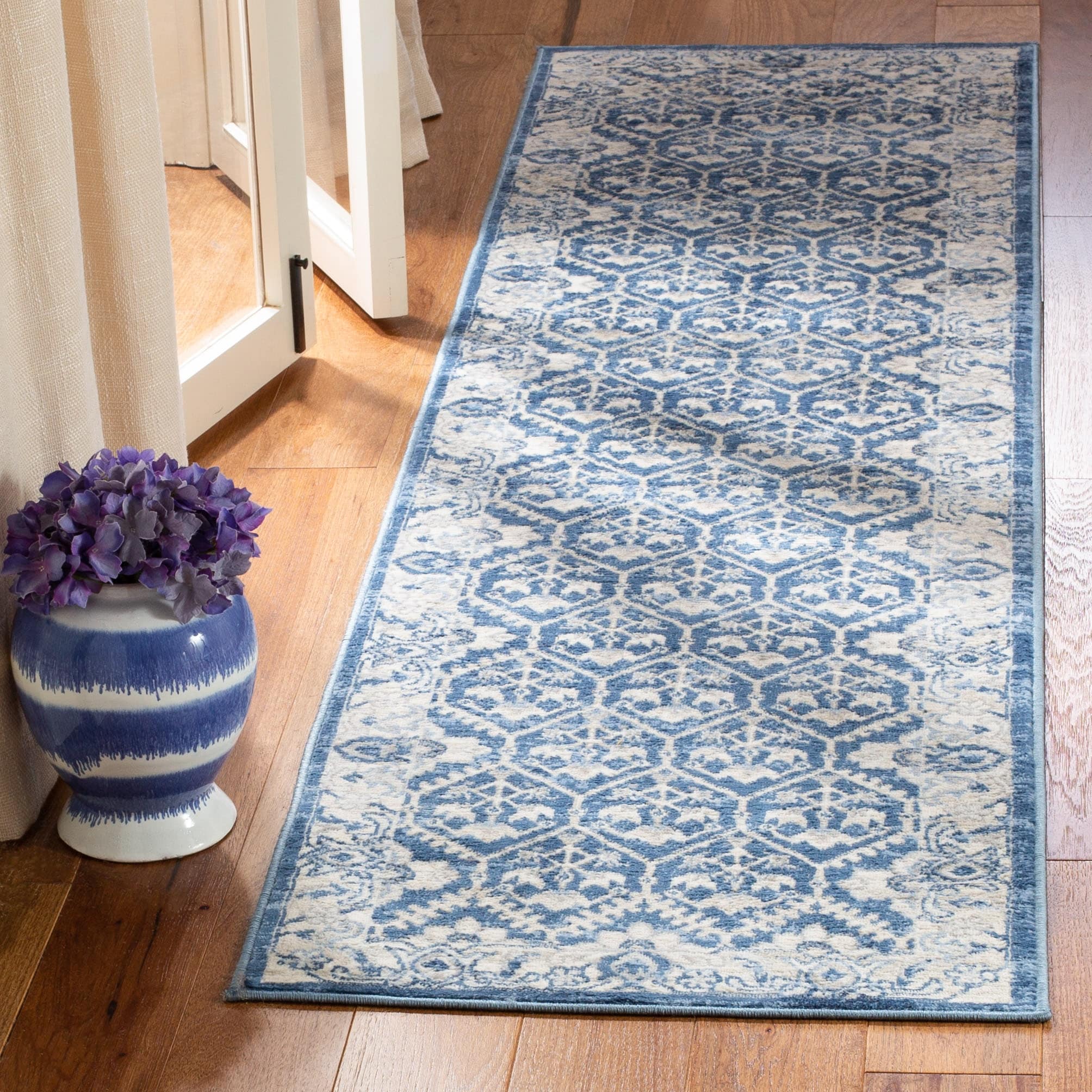 Tapis SAFAVIEH Brentwood Paunica à motif damassé oriental et treillis