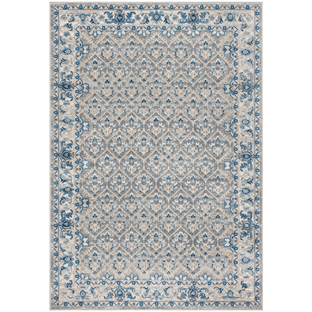 Tapis SAFAVIEH Brentwood Paunica à motif damassé oriental et treillis