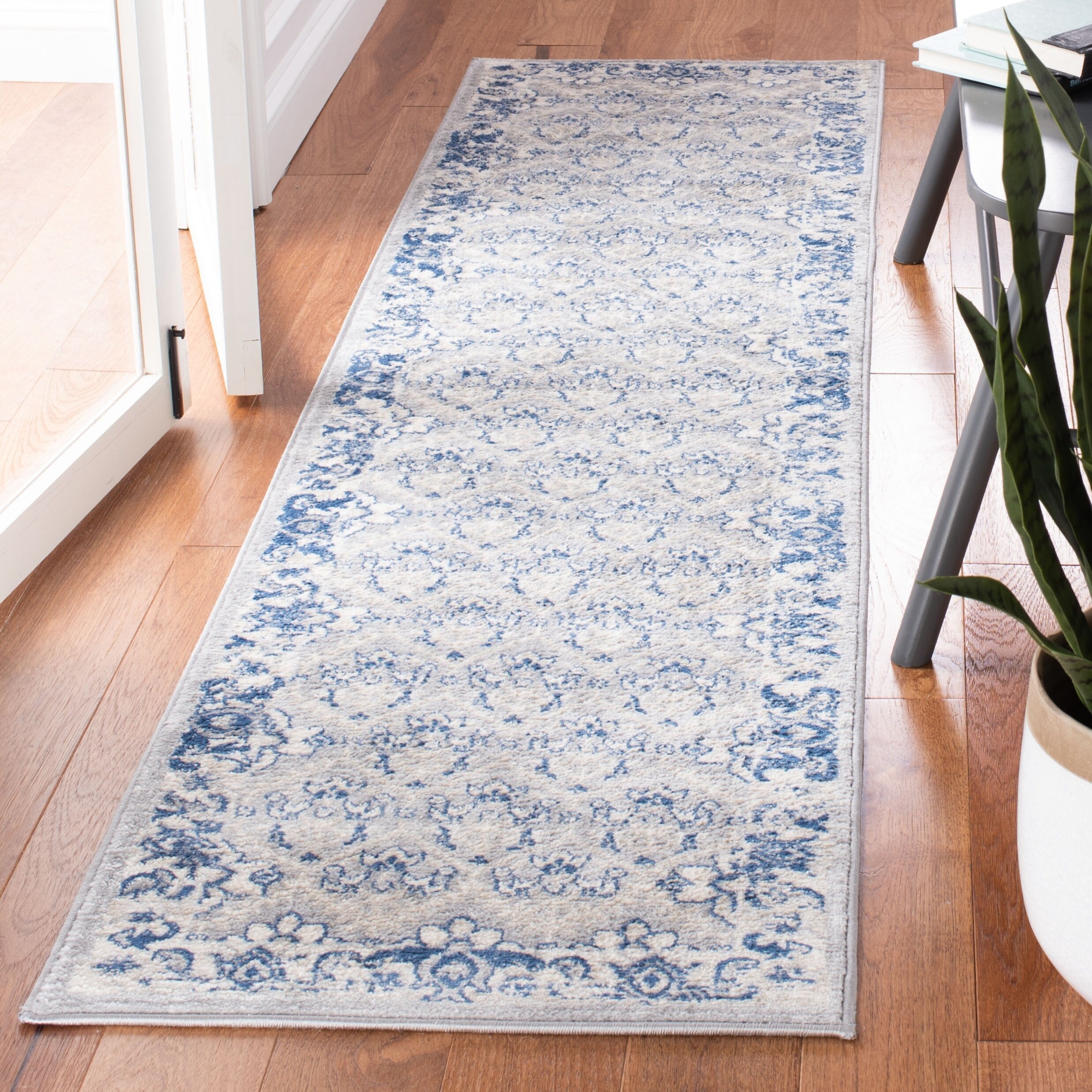 Tapis SAFAVIEH Brentwood Paunica à motif damassé oriental et treillis