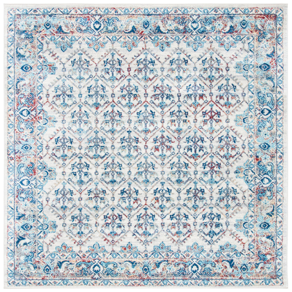 Tapis SAFAVIEH Brentwood Paunica à motif damassé oriental et treillis