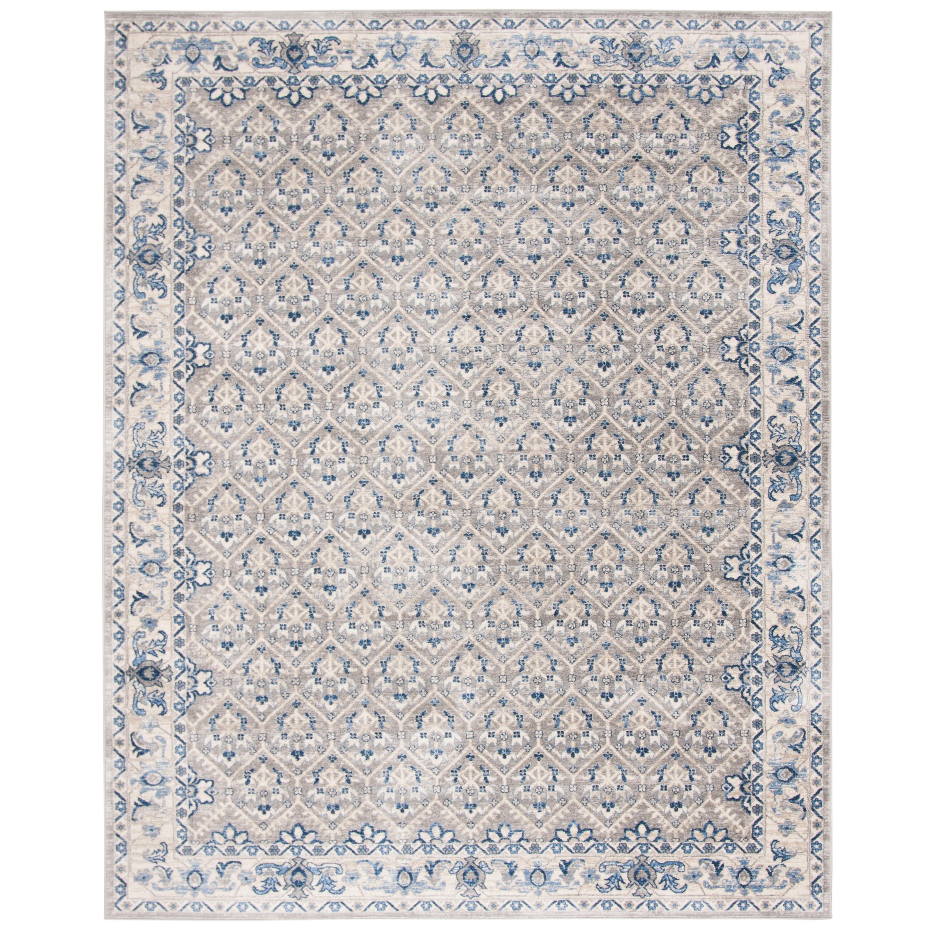 Tapis SAFAVIEH Brentwood Paunica à motif damassé oriental et treillis