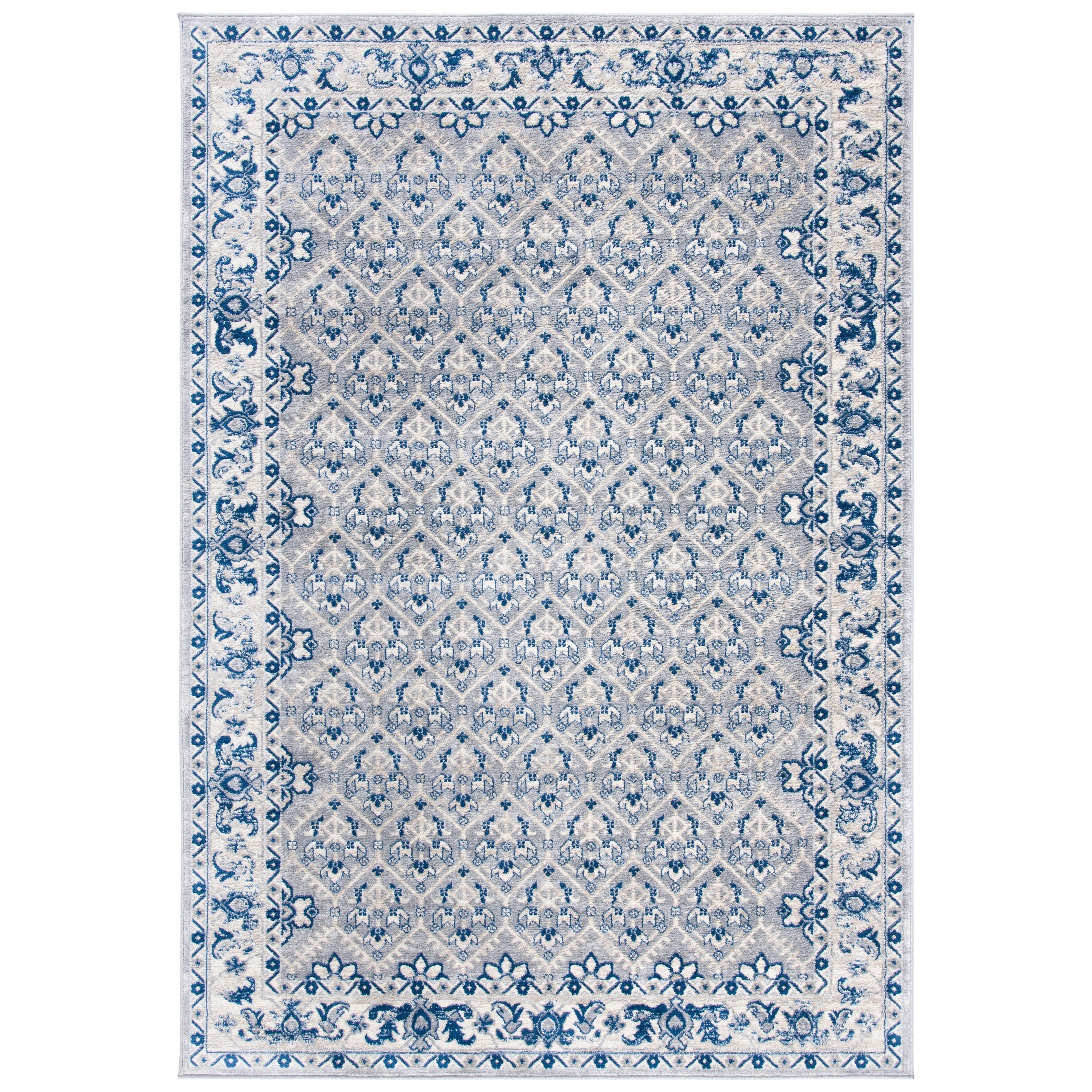 Tapis SAFAVIEH Brentwood Paunica à motif damassé oriental et treillis
