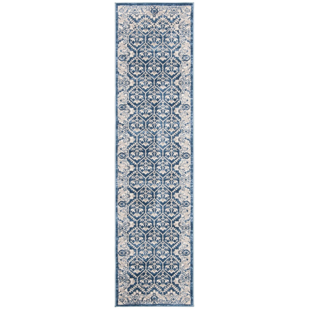 Tapis SAFAVIEH Brentwood Paunica à motif damassé oriental et treillis