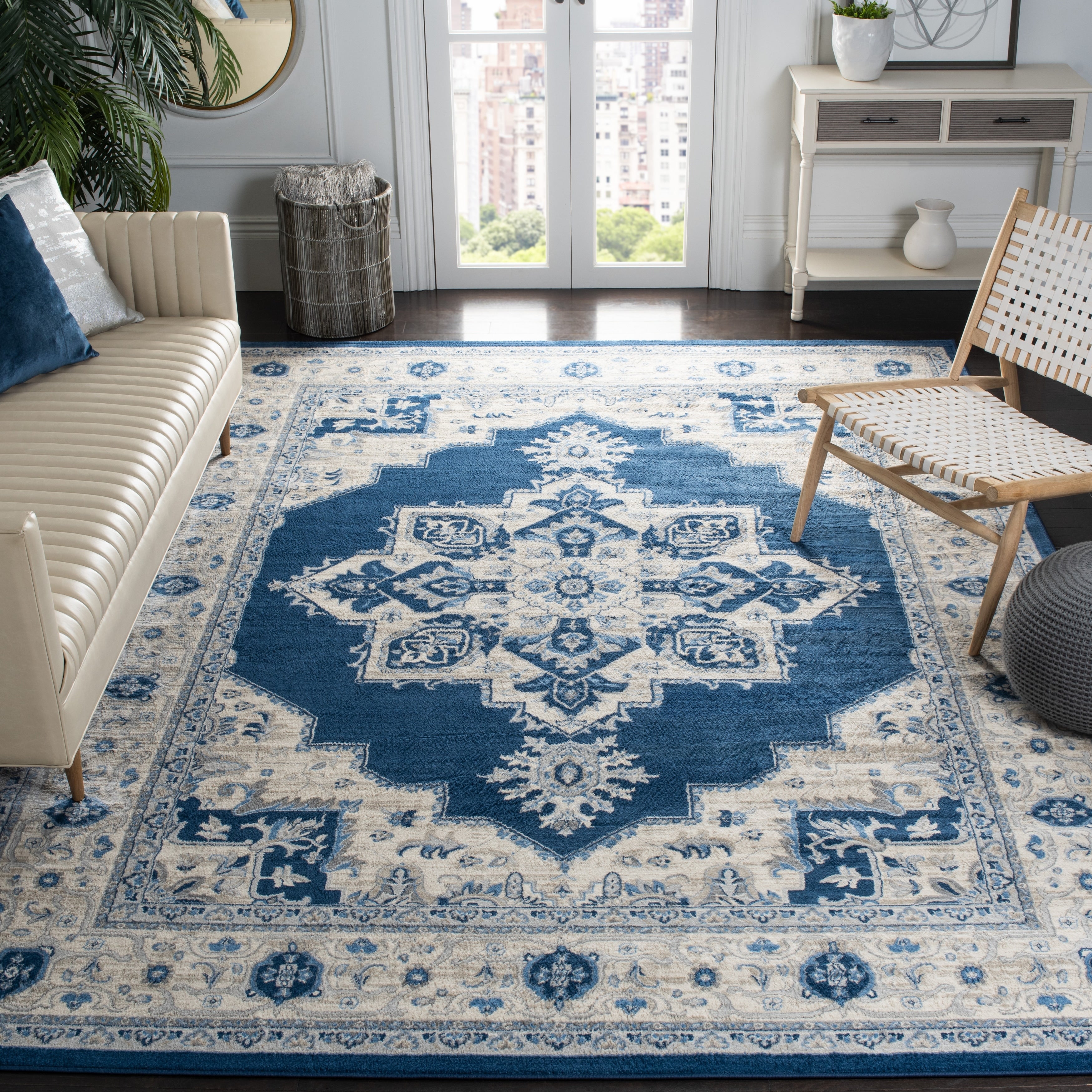 Tapis médaillon oriental traditionnel SAFAVIEH Brentwood Vassiliki