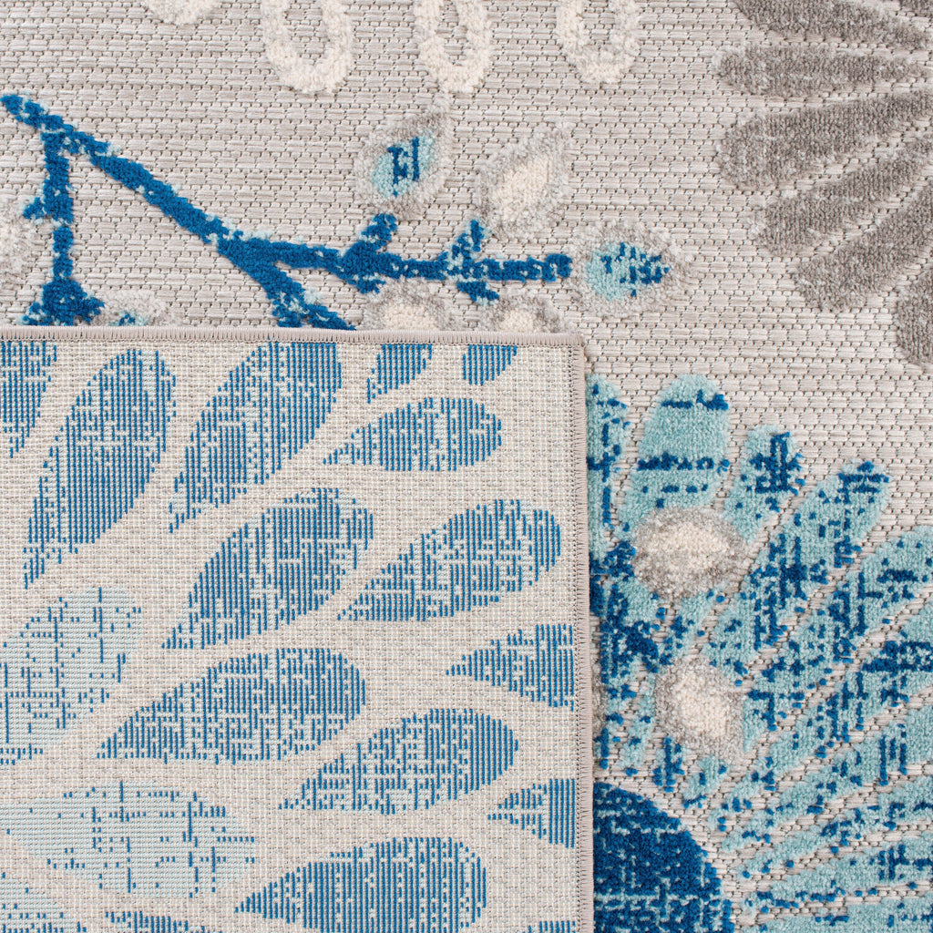 SAFAVIEH Cabana Hillechien Indoor/ Outdoor Waterproof Patio Floral Rug