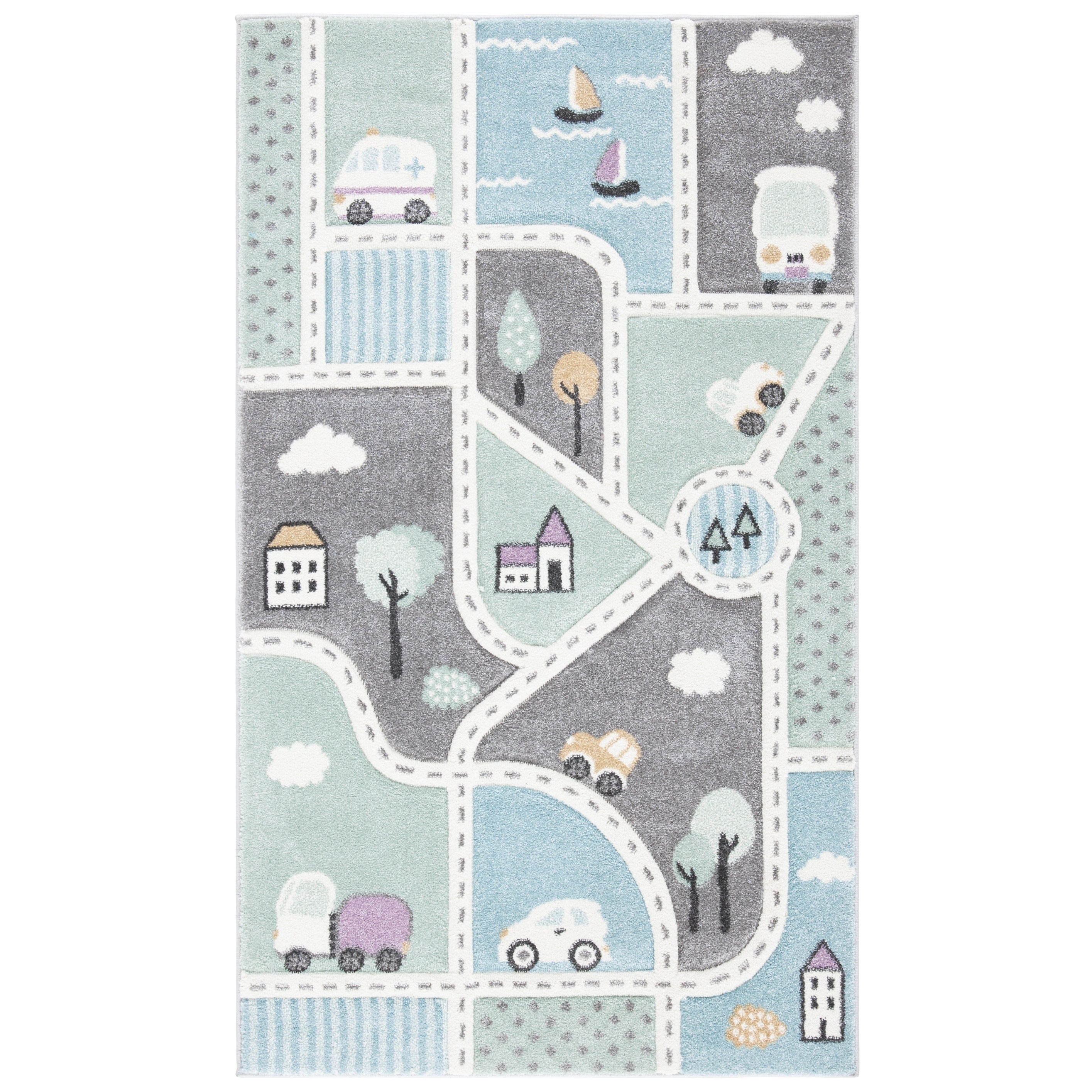 Tapis de quartier SAFAVIEH Carousel Kids Lumnie