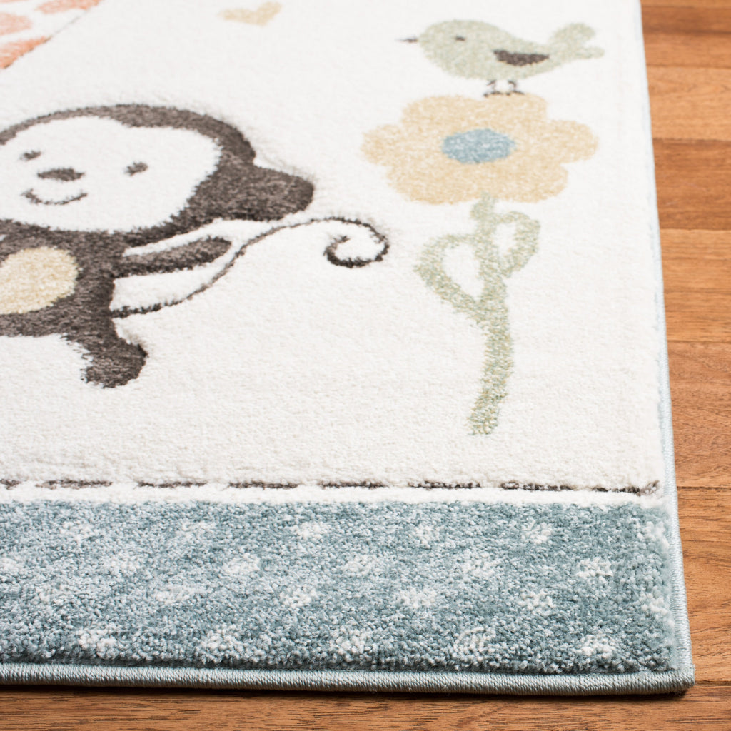 Tapis d'éveil SAFAVIEH Carousel Kids Miharu à motifs animaux