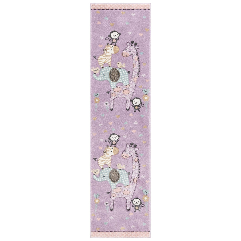 Tapis d'éveil SAFAVIEH Carousel Kids Miharu à motifs animaux