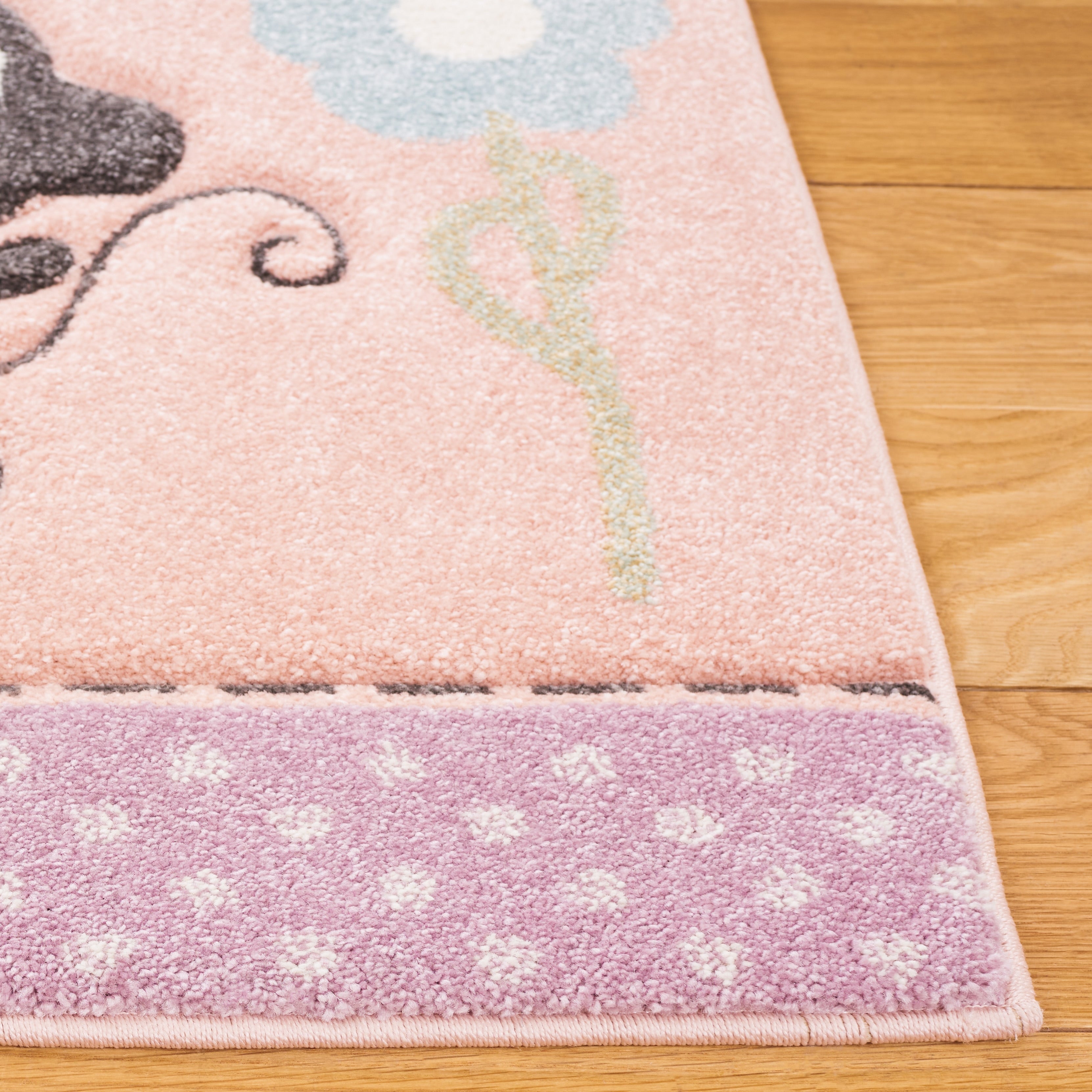 Tapis d'éveil SAFAVIEH Carousel Kids Miharu à motifs animaux