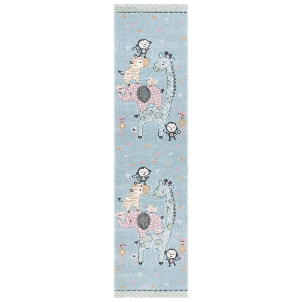 Tapis d'éveil SAFAVIEH Carousel Kids Miharu à motifs animaux