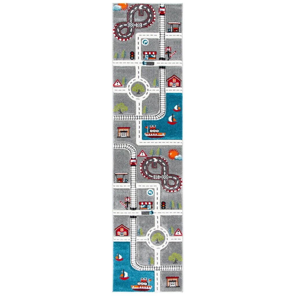 Tapis de route pour enfants SAFAVIEH Carousel Kids Riemy Neighborhood