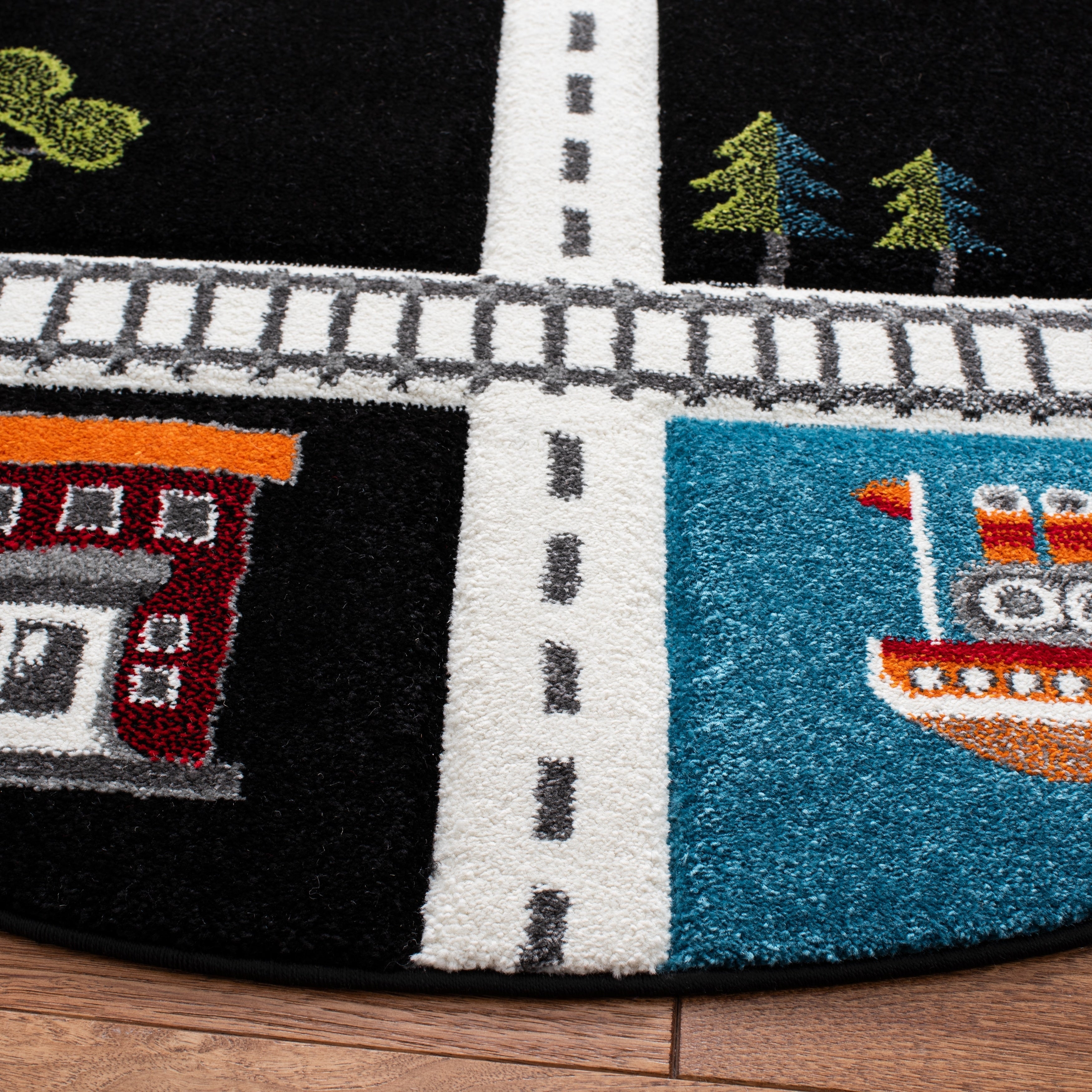 Tapis de route pour enfants SAFAVIEH Carousel Kids Riemy Neighborhood