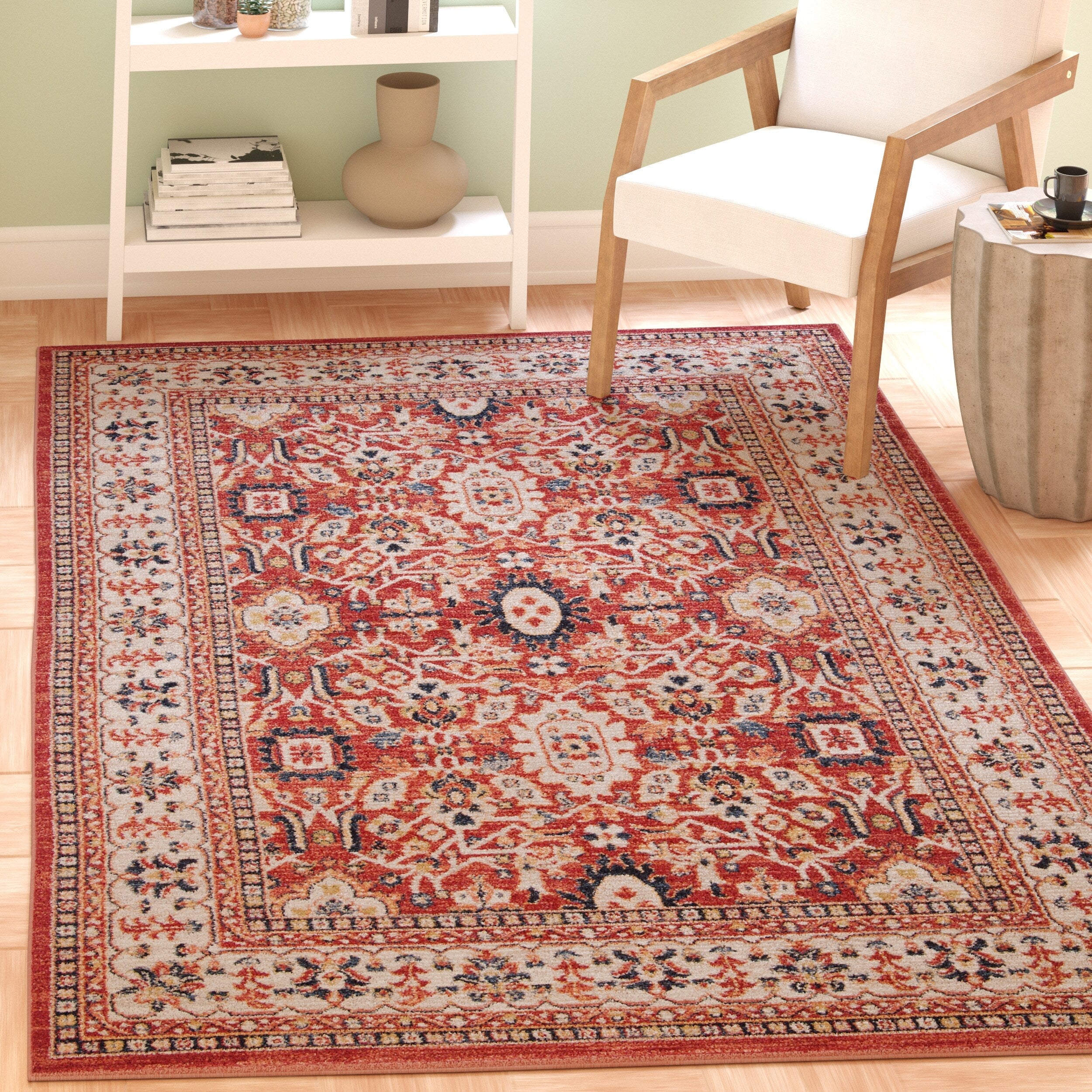 Tapis oriental bohème vintage Charleston Svantje de SAFAVIEH