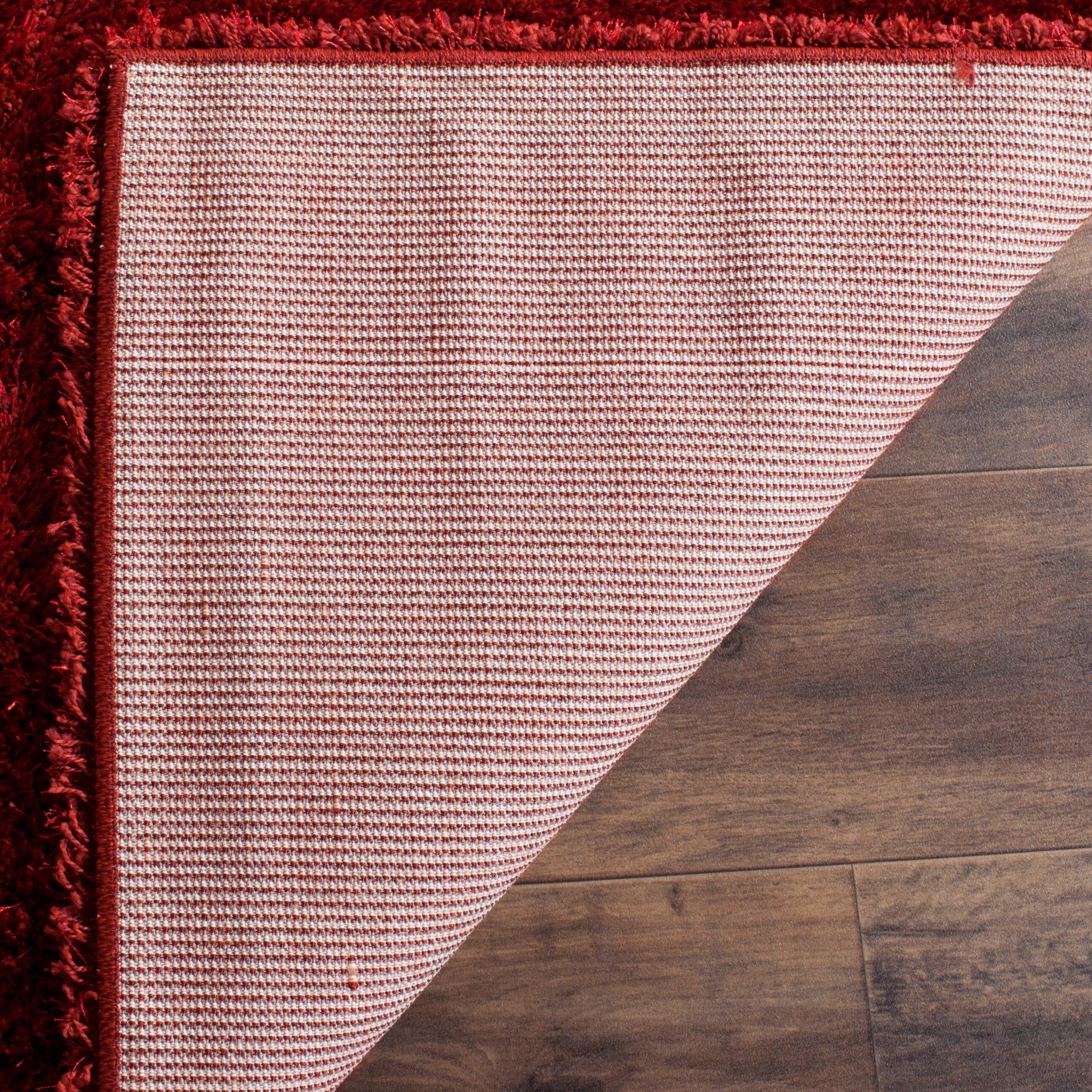 Tapis SAFAVIEH Charlotte Shag Truc uni de 5 cm d'épaisseur